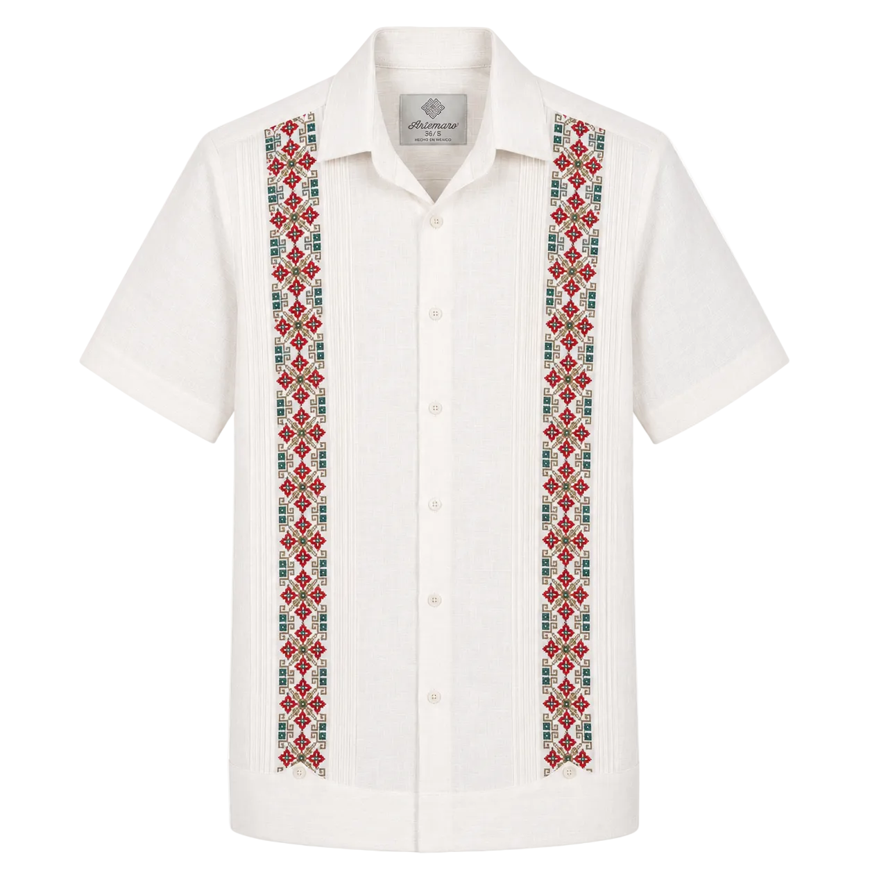 GUAYABERA ALBA HUESO