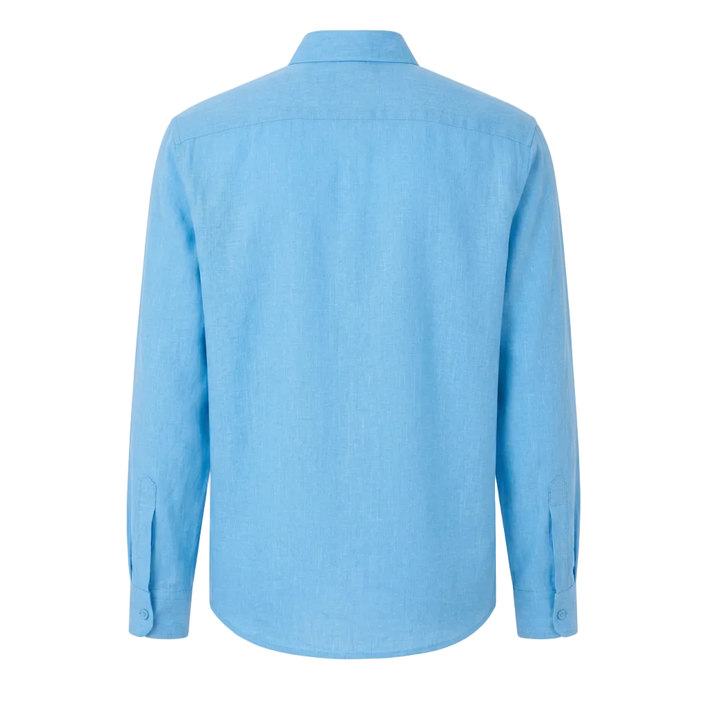 CAMISA OXFORD CIAN