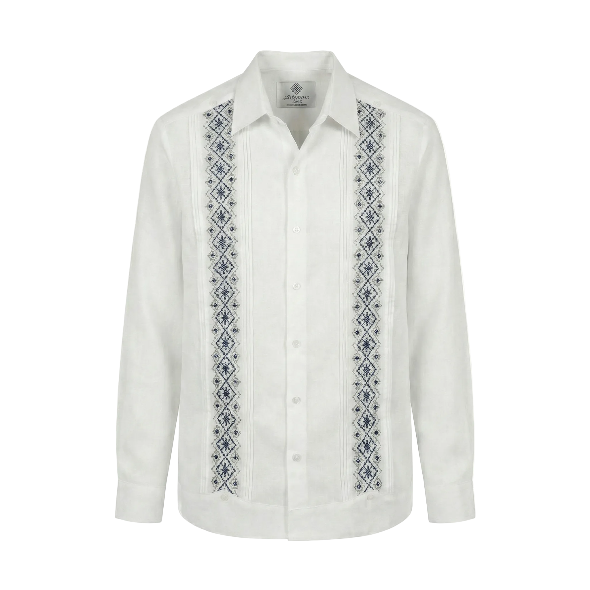 GUAYABERA CONSTELACIÓN BLANCA