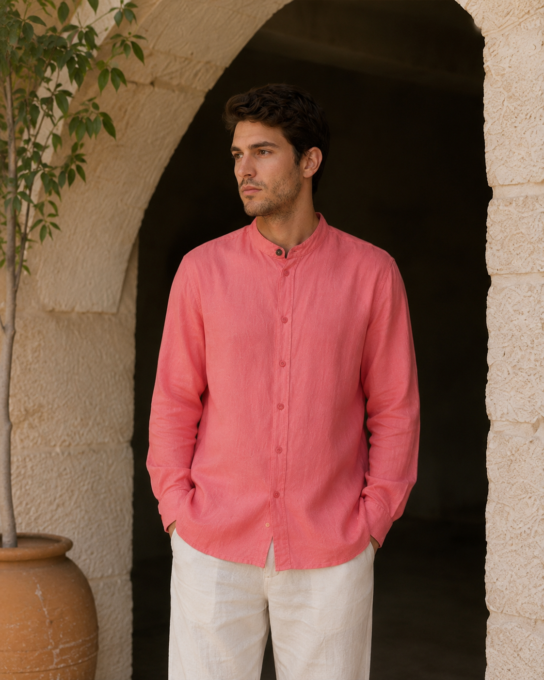 CAMISA MAO CORAL NEW
