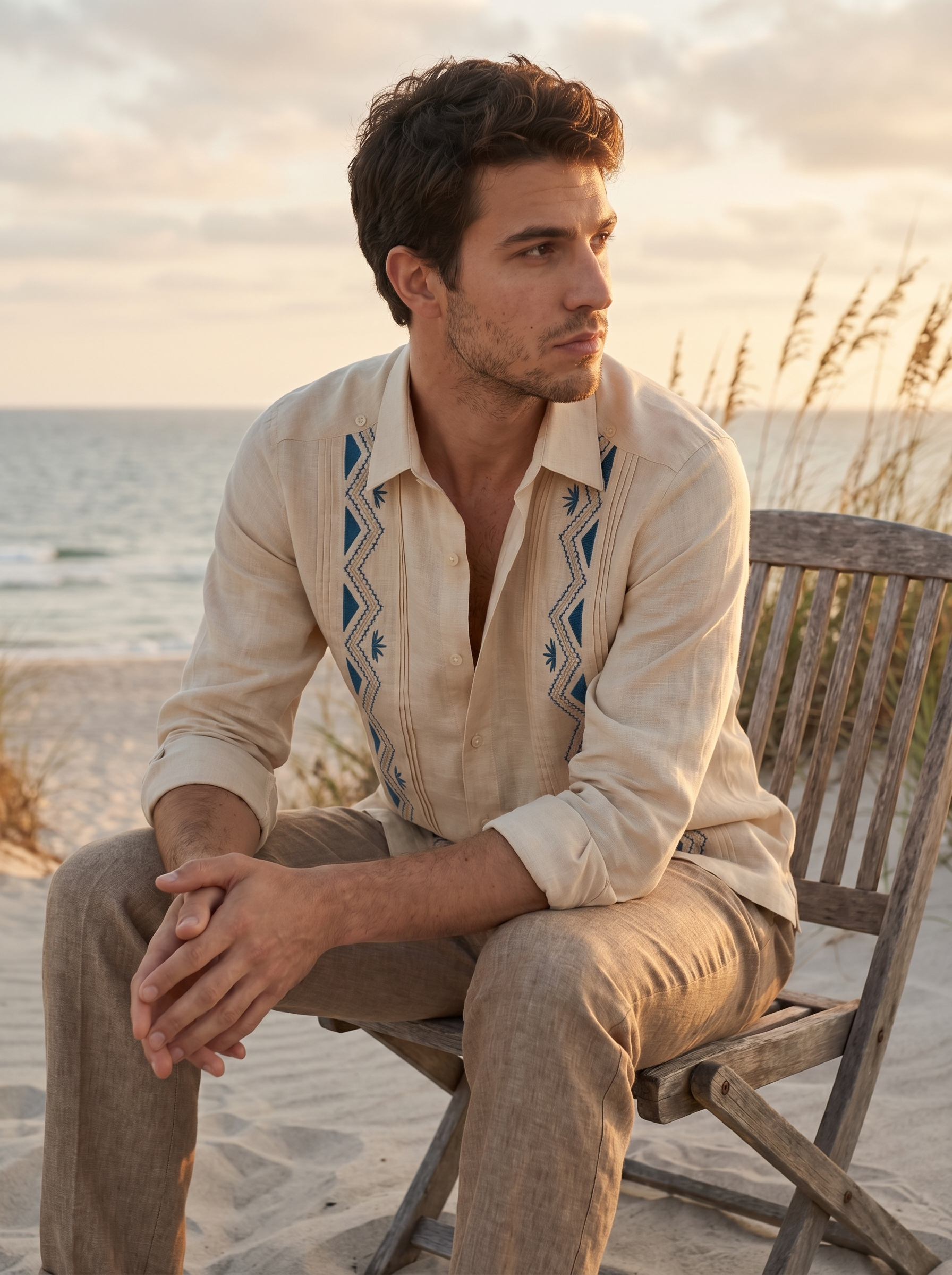 GUAYABERA MAGUEY PAJA