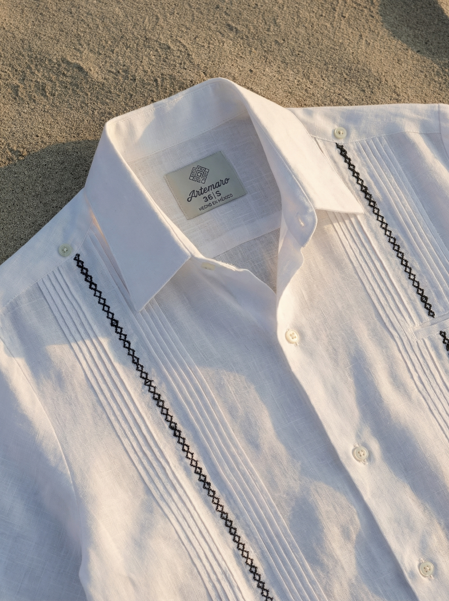 GUAYABERA SPITA BLANCO