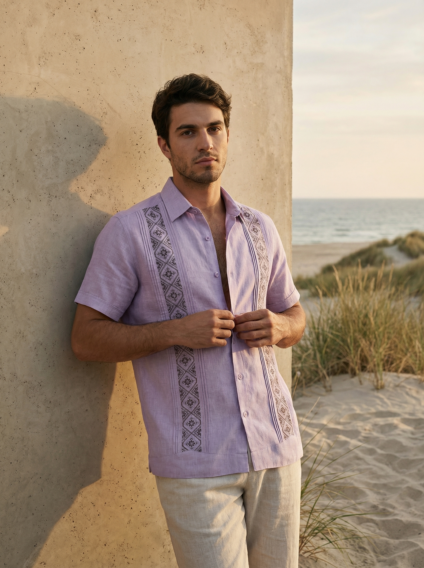 GUAYABERA ANDRÉ UVA