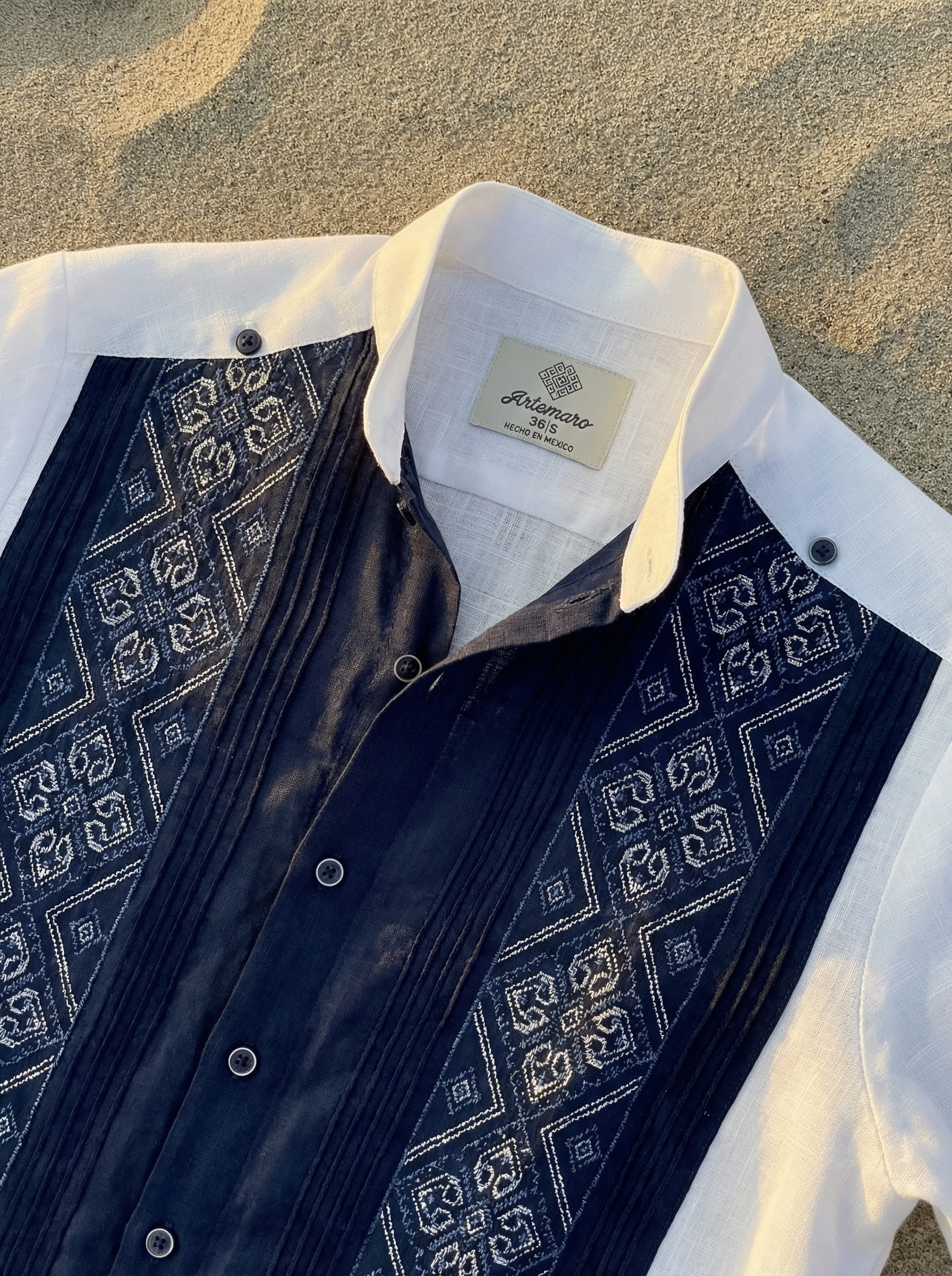 GUAYABERA HOLGUIN MARINO