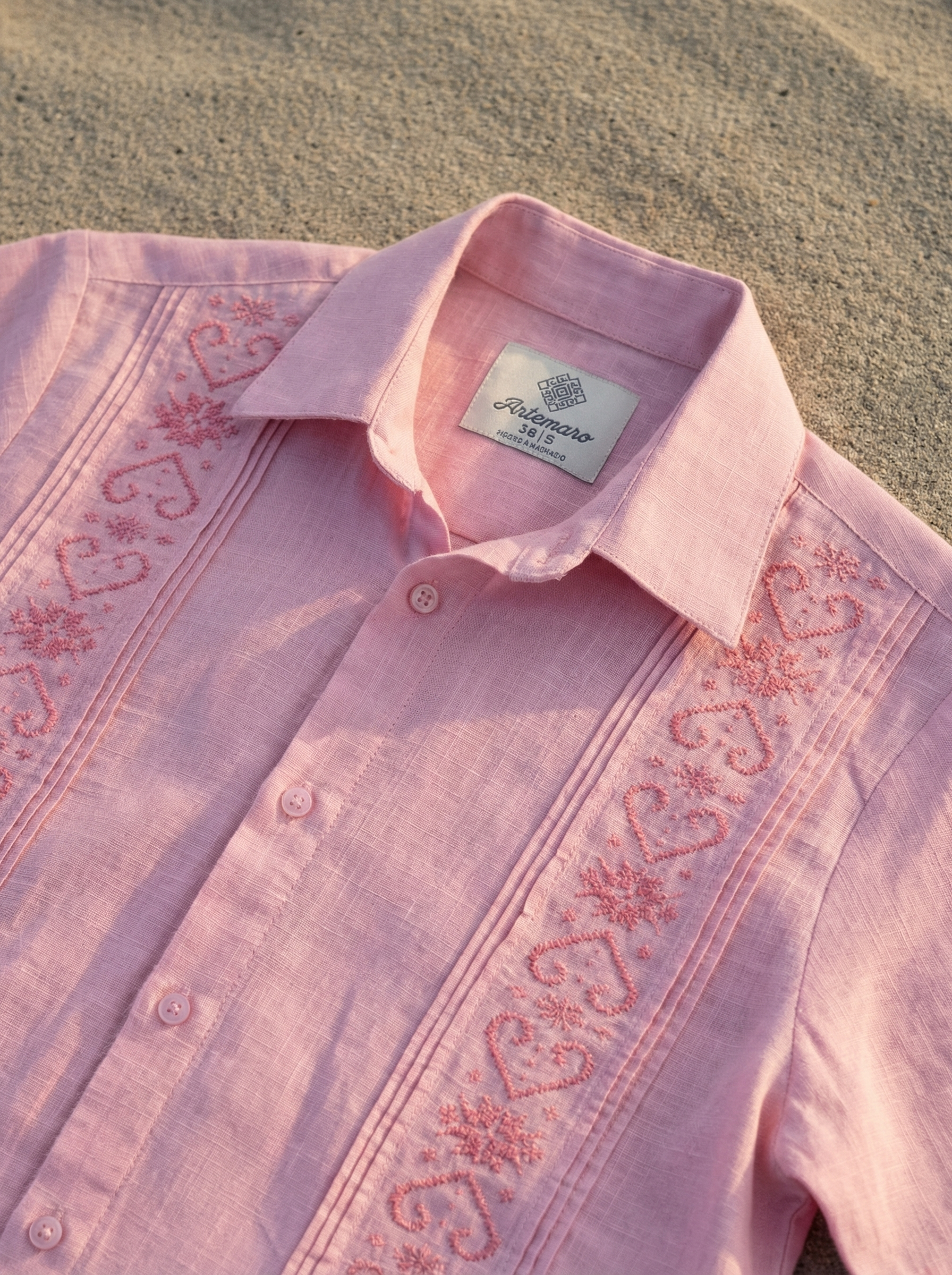 GUAYABERA IXIT ROSA