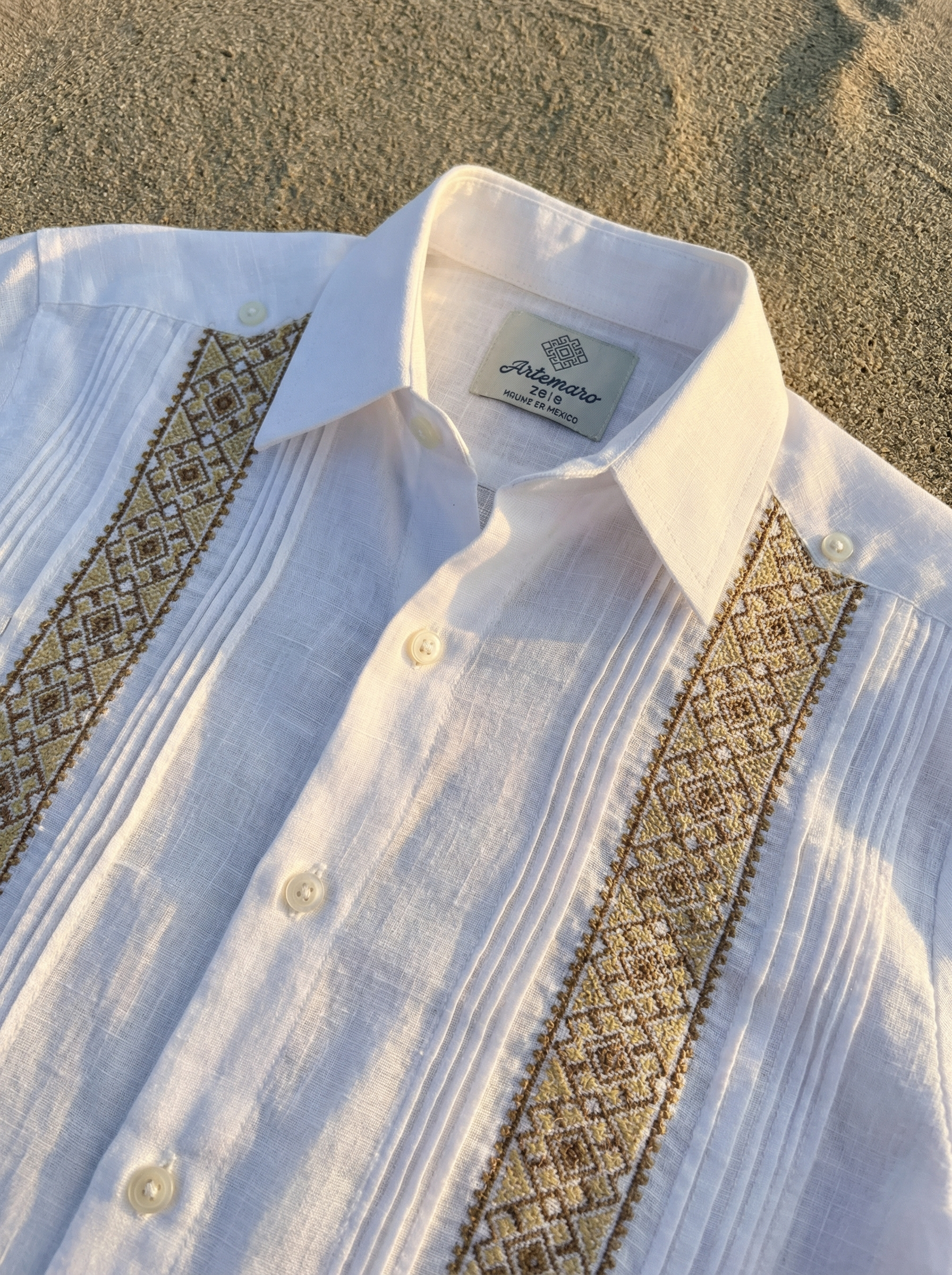 GUAYABERA ARTEMARO BLANCA