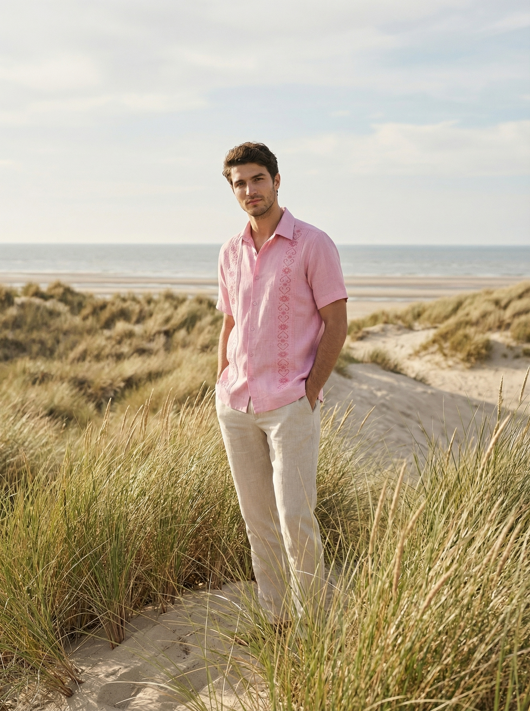 GUAYABERA IXIT ROSA