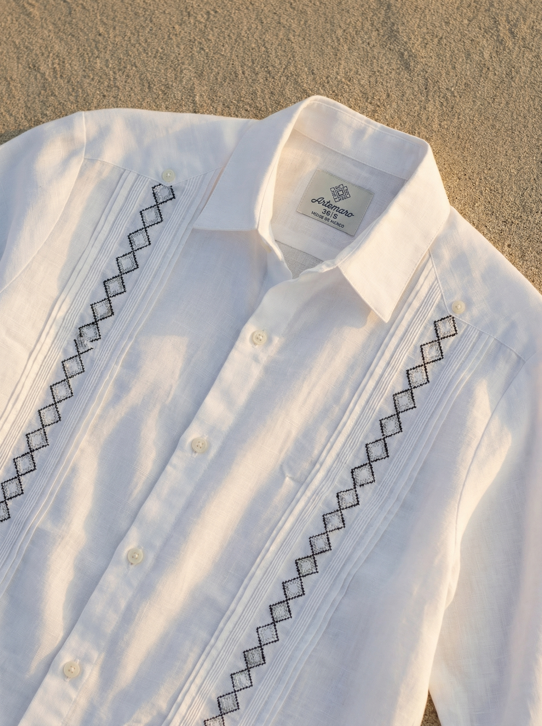GUAYABERA MARTIN BLANCA