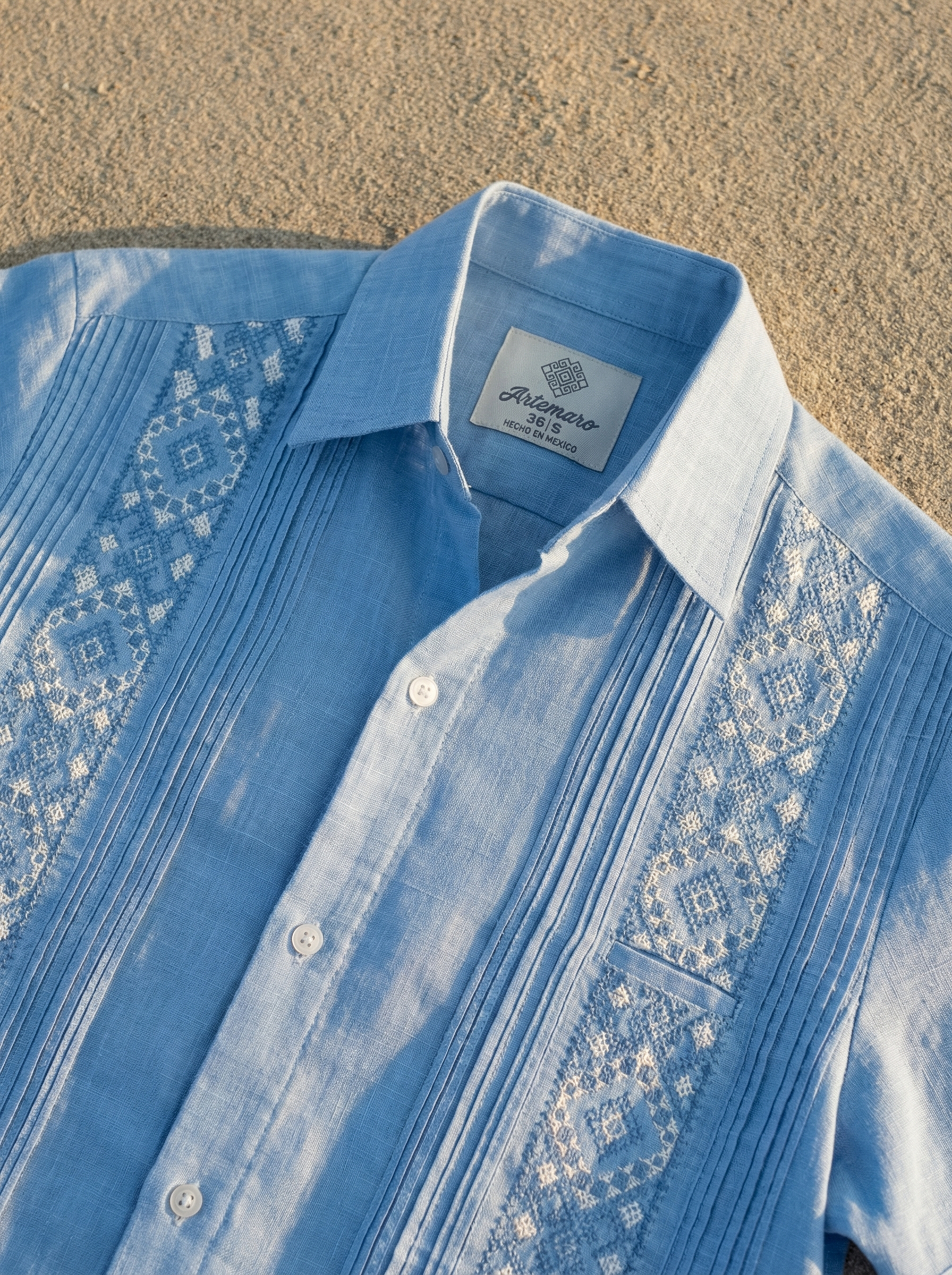GUAYABERA ITZAE CELESTE
