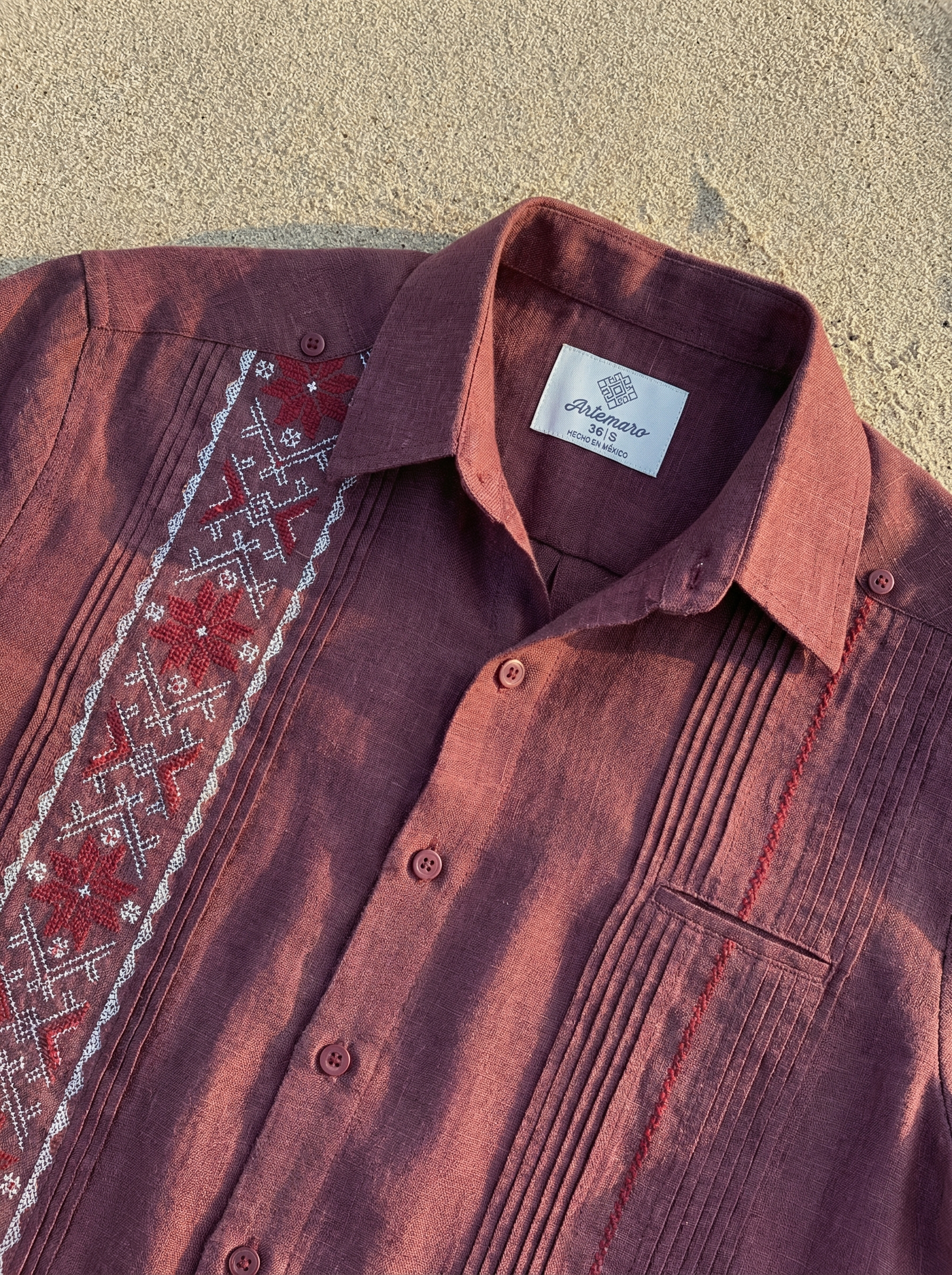 GUAYABERA KANTE GUINDA