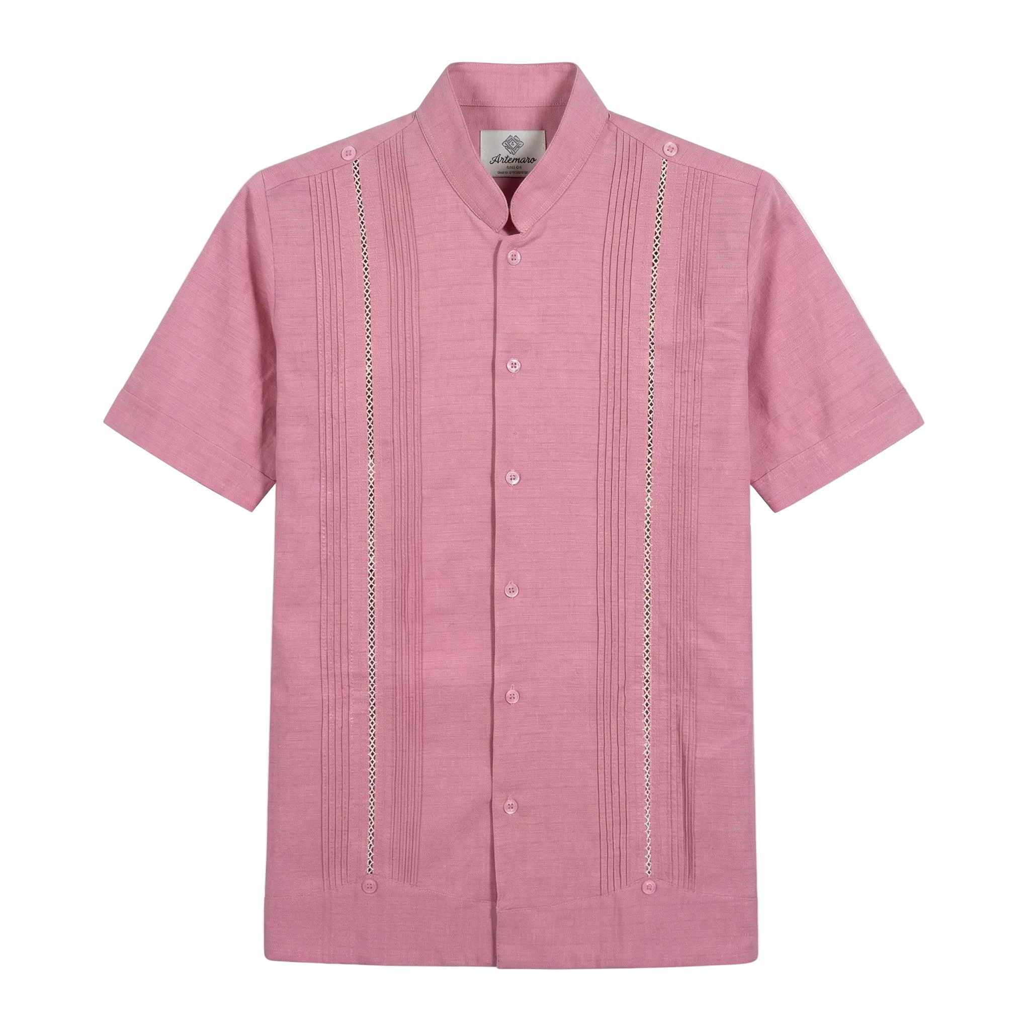 GUAYABERA MAO SPITA ROSA