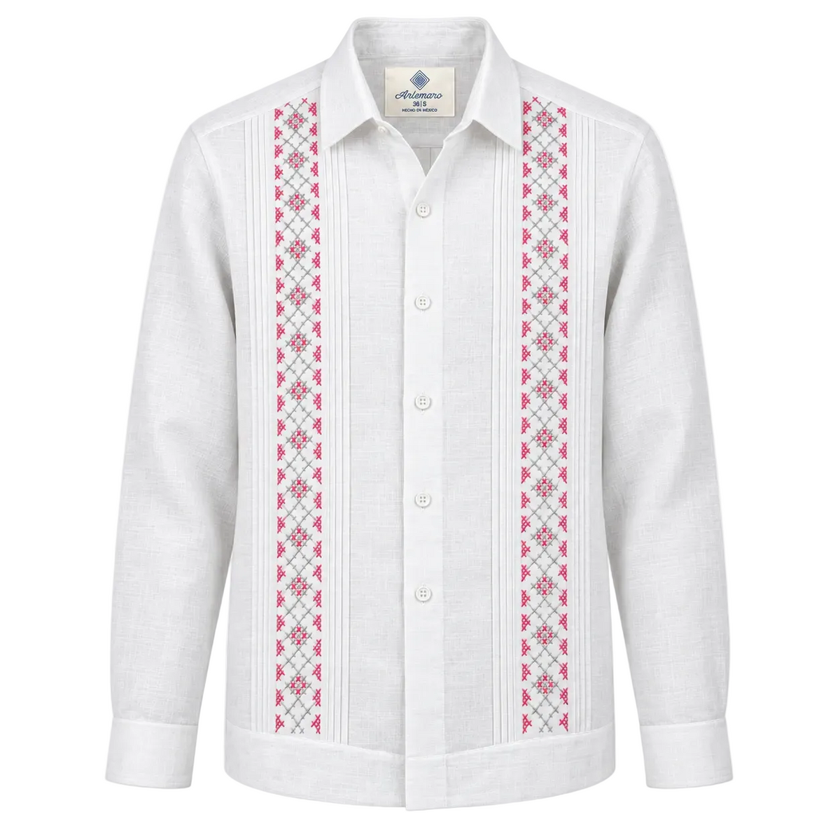 GUAYABERA FRANCO BLANCA