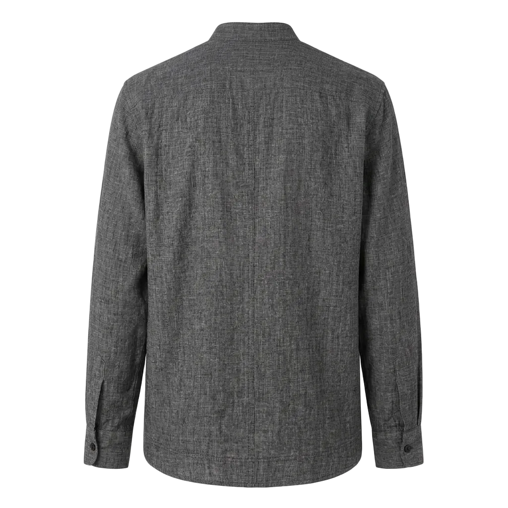 CAMISA MAO GRIS GRAFITO