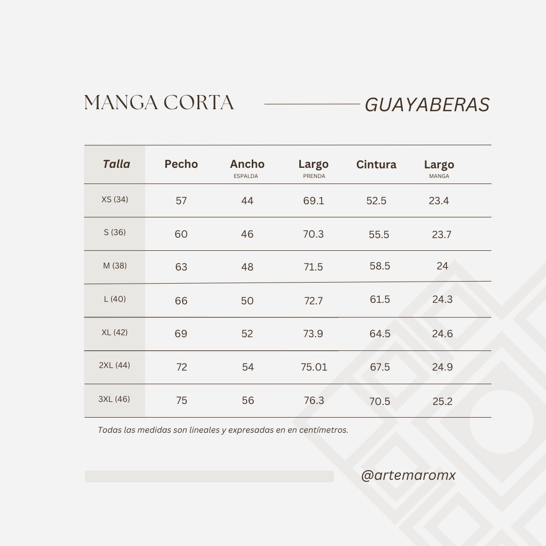 GUAYABERA SPITA VERDE