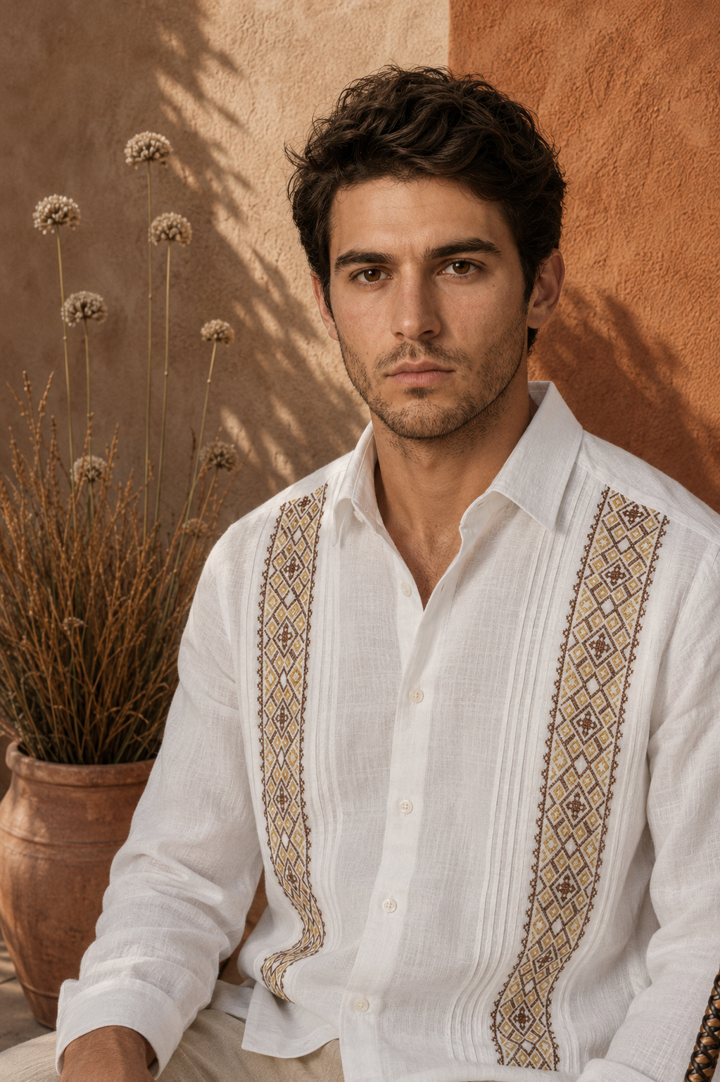 GUAYABERA ARTEMARO BLANCA