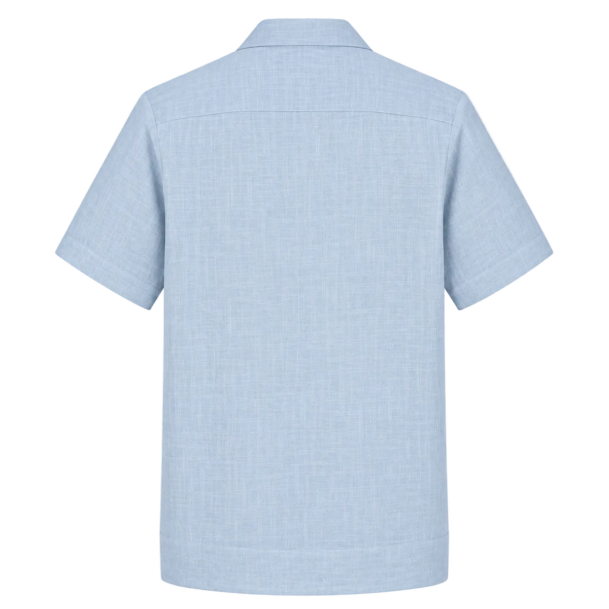 GUAYABERA FLOR AZUL