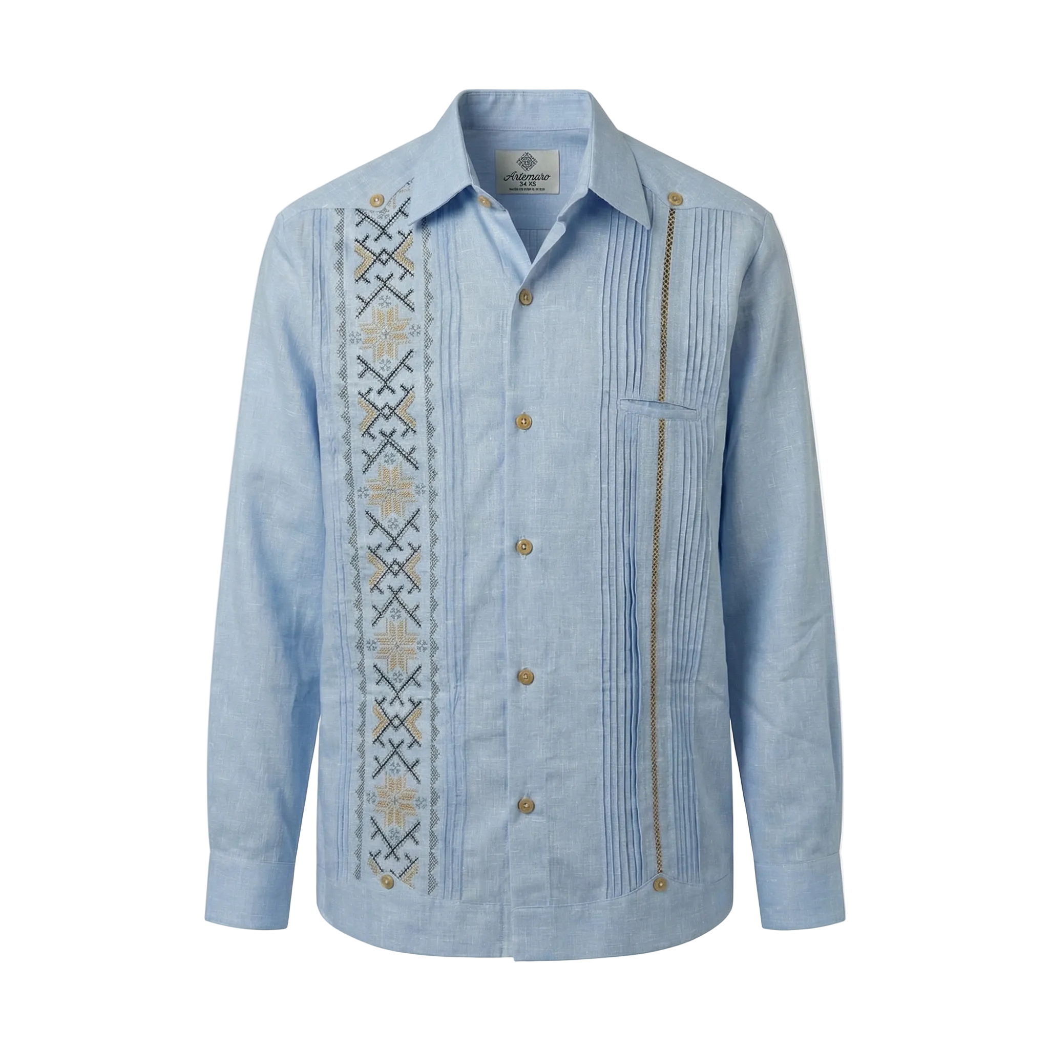 GUAYABERA KANTE CELESTE