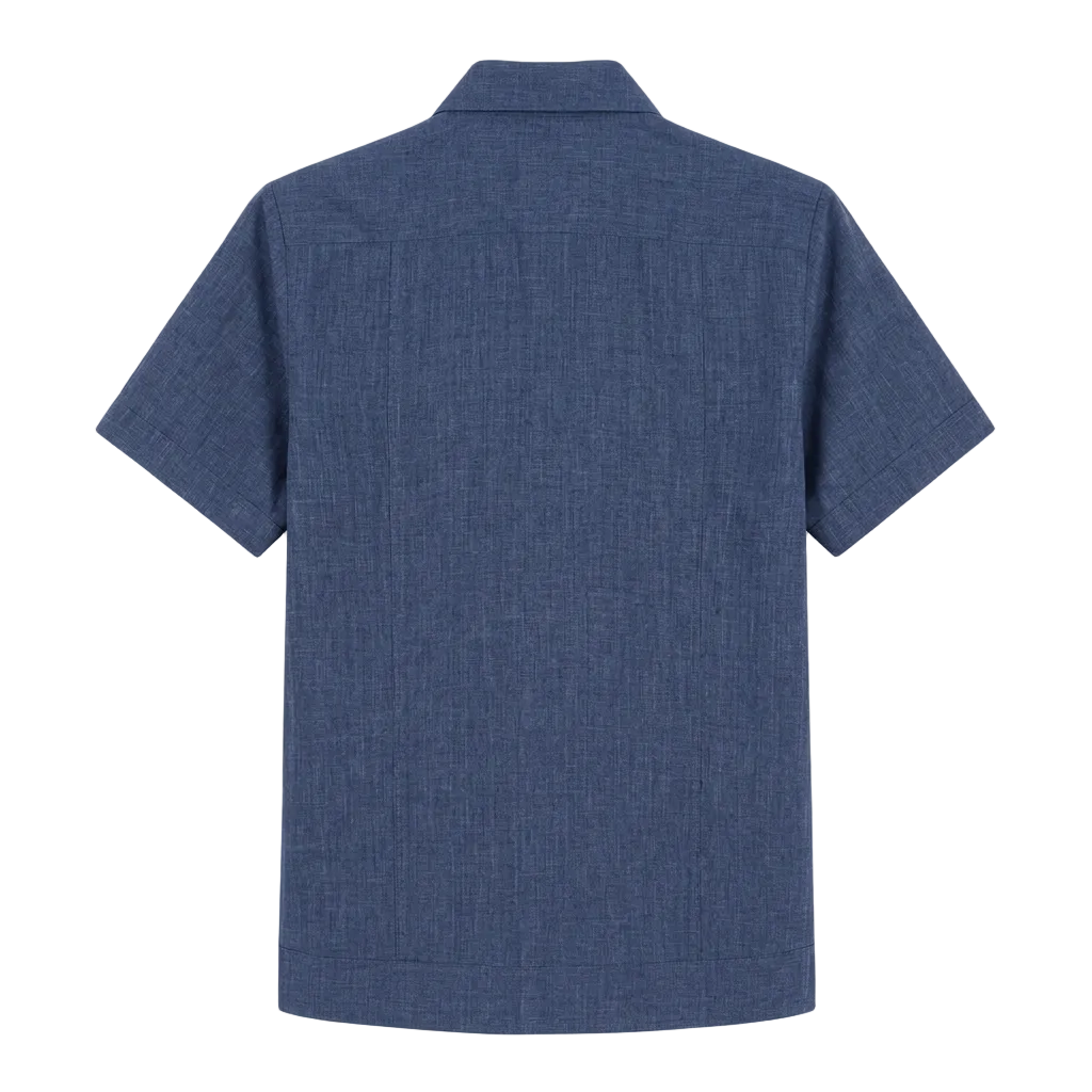 GUAYABERA KANTE MEZCLILLA
