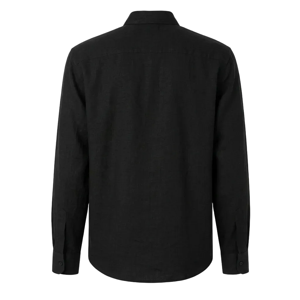 CAMISA OXFORD NEGRA