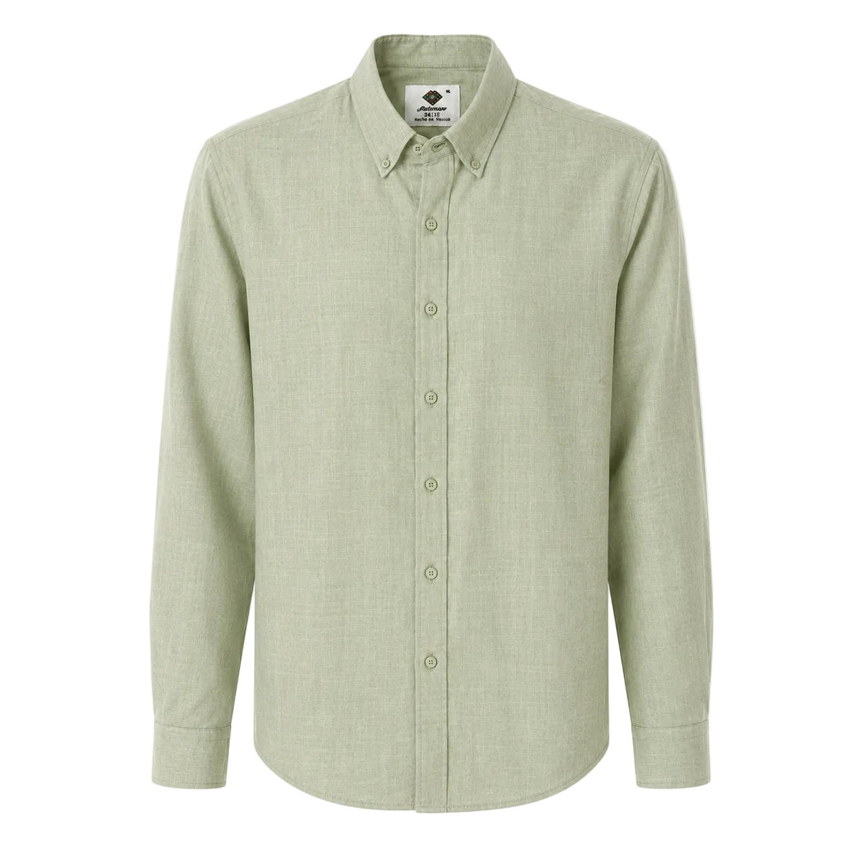 CAMISA OXFORD LIMÓN