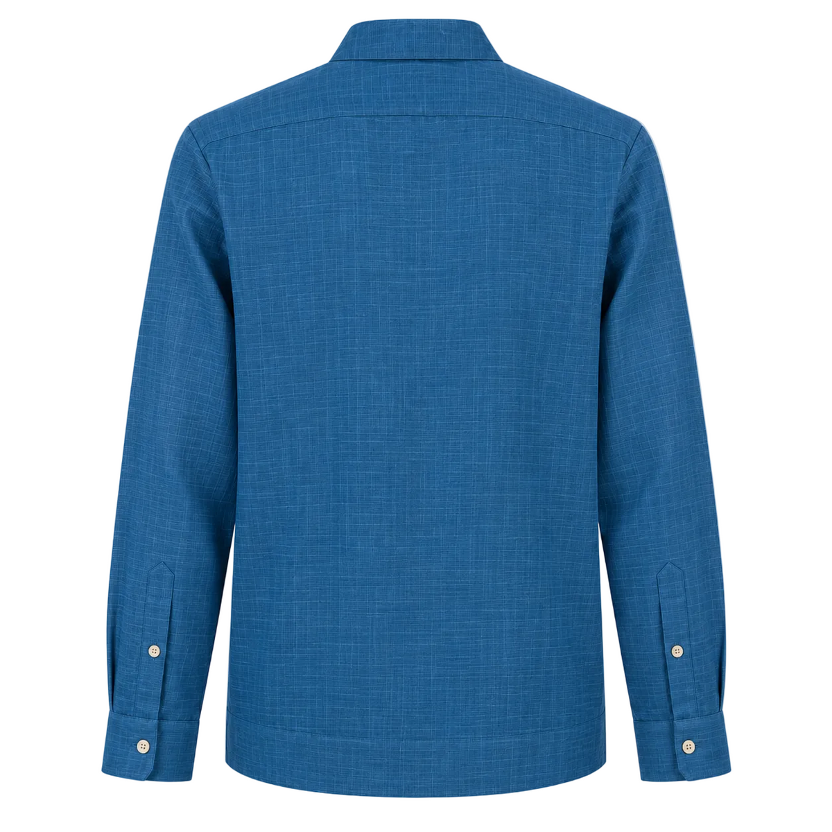GUAYABERA PICUETA AZUL