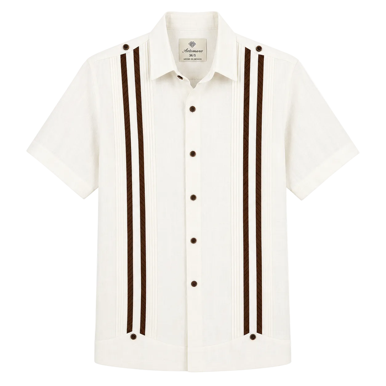 GUAYABERA PLUMILLA SPORT BLANCO