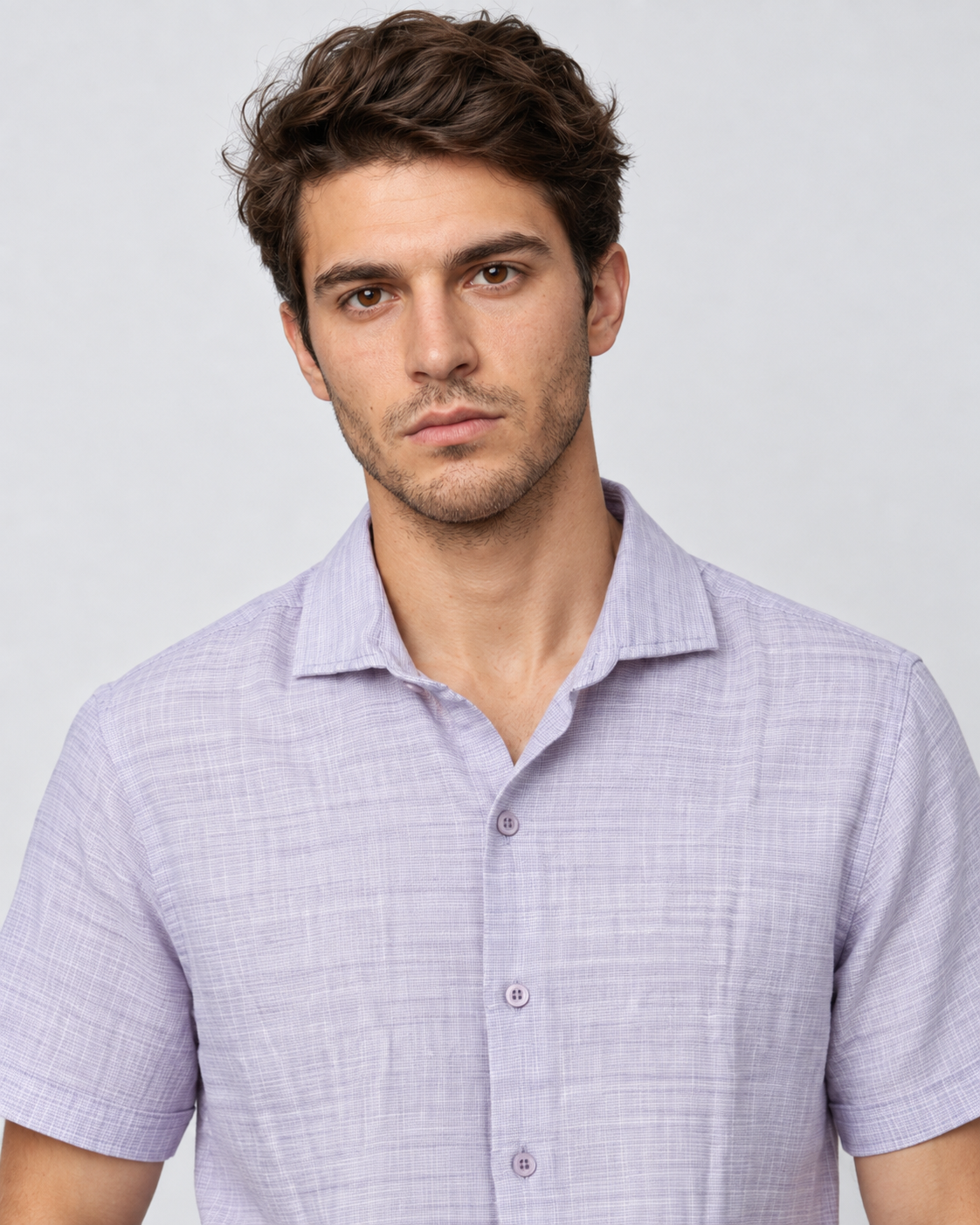 CAMISA SPORT LILA