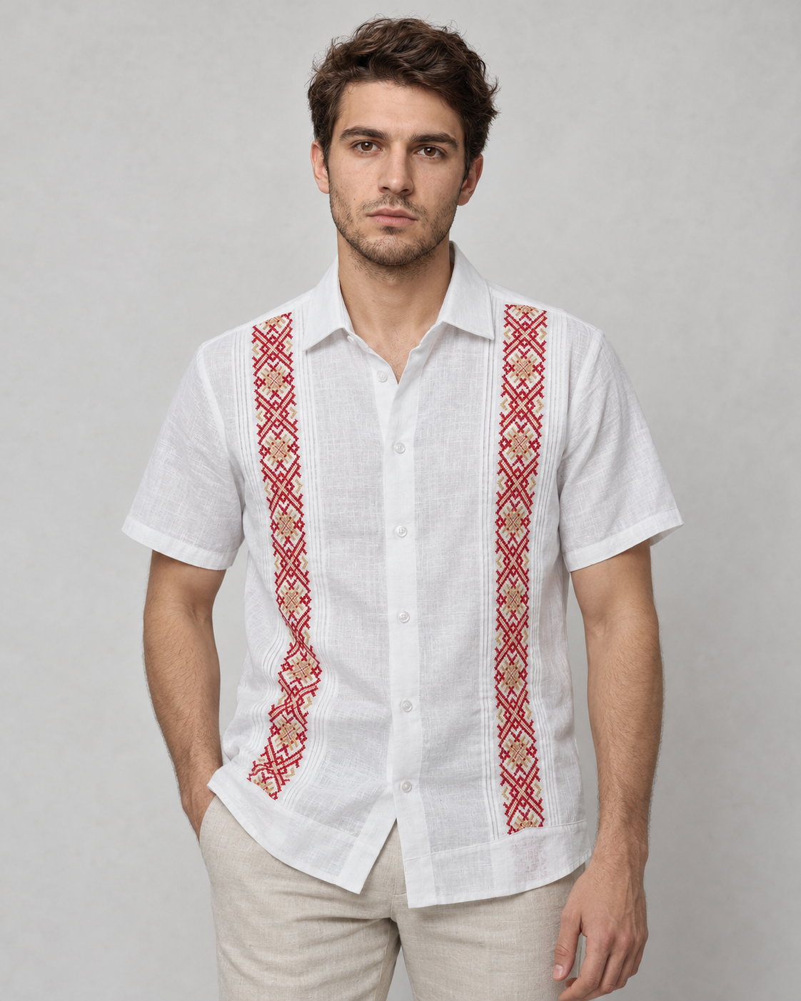 GUAYABERA CENIT BLANCA