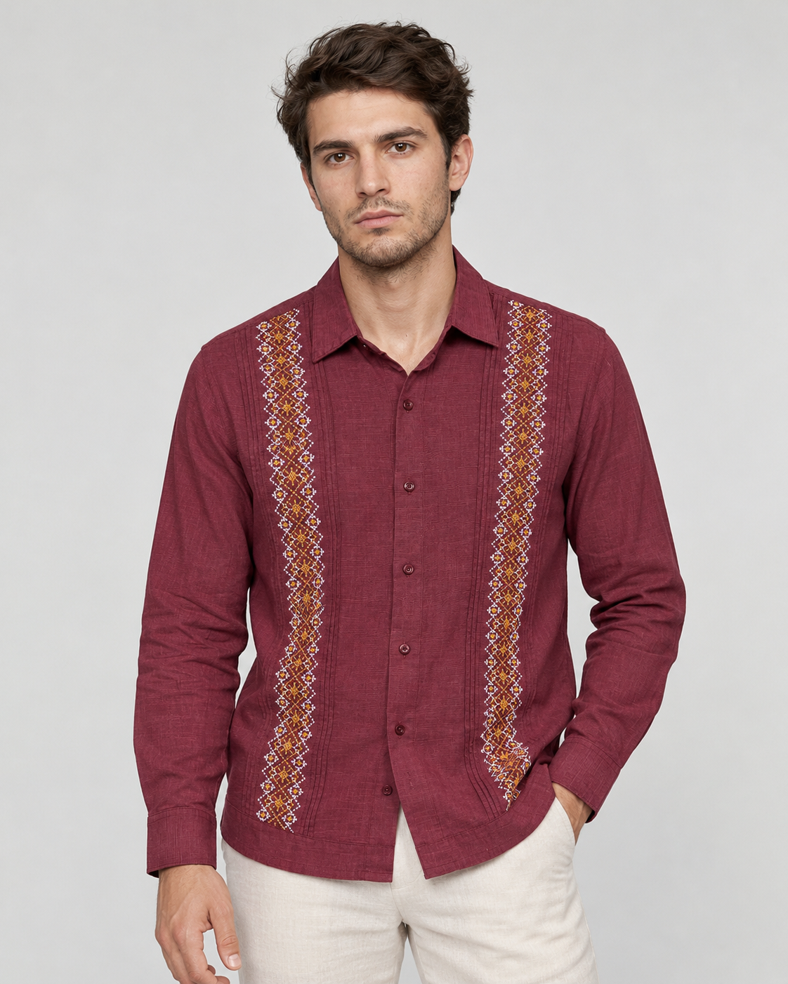 GUAYABERA CONSTELACIÓN VINO