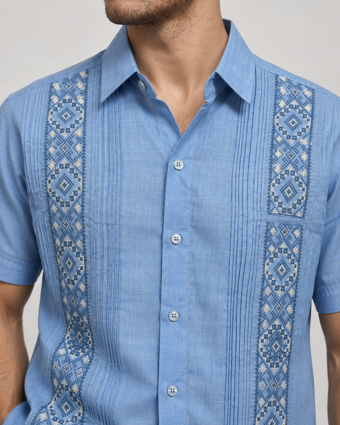 GUAYABERA ITZAE CELESTE