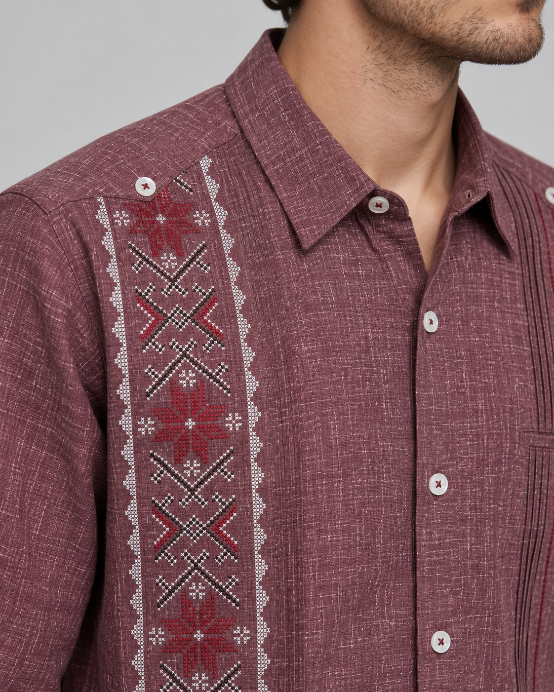 GUAYABERA KANTE GUINDA