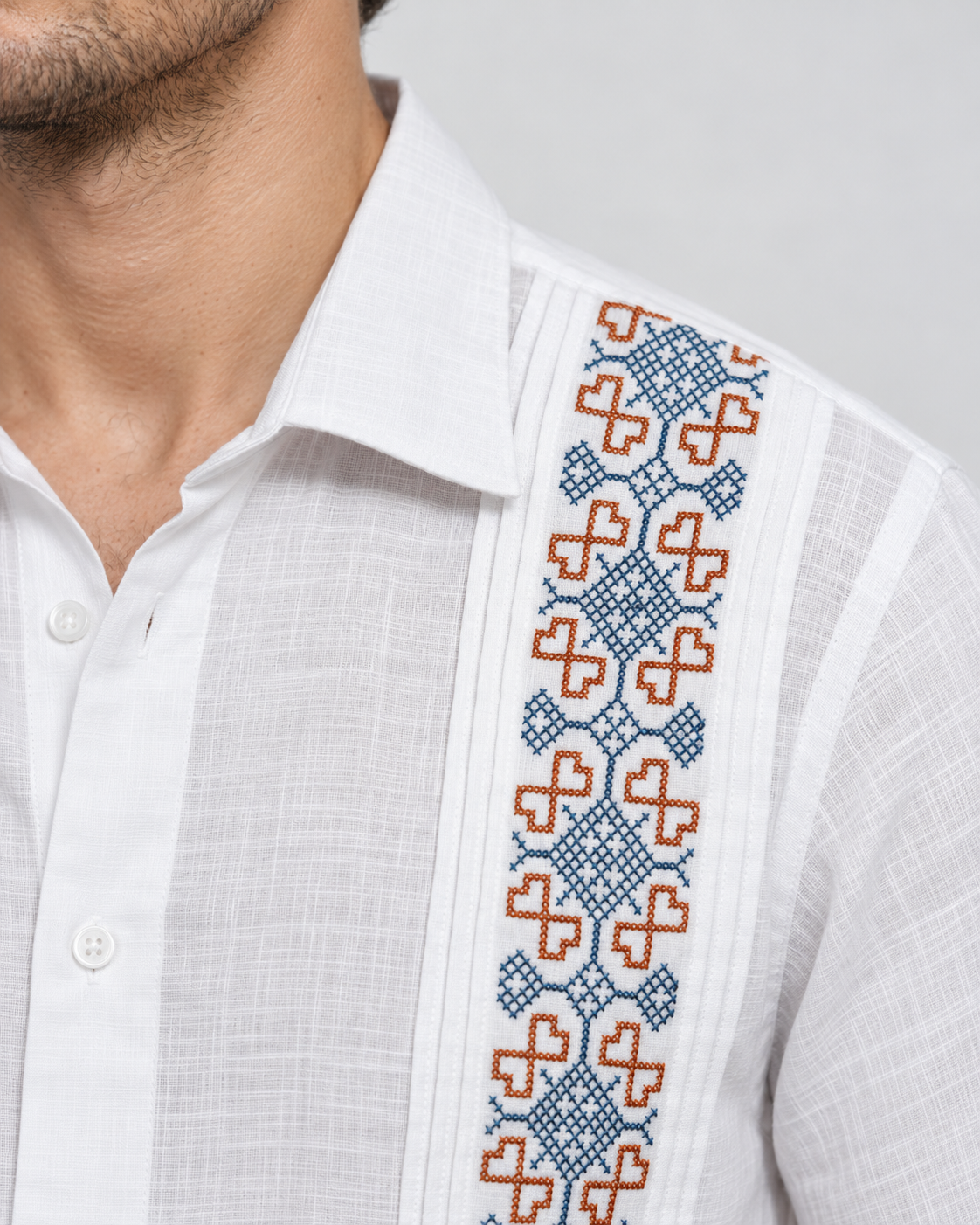 GUAYABERA NAAY BLANCO