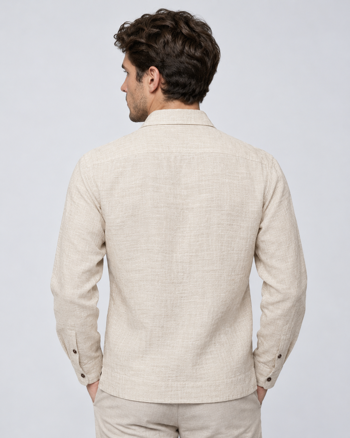 GUAYABERA SANTO BEIGE