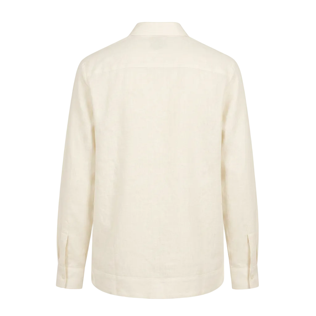 GUAYABERA ALBA HUESO