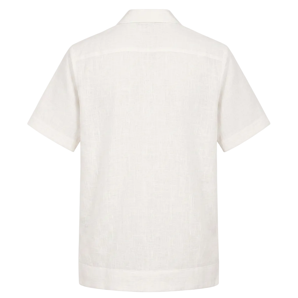GUAYABERA ALBA HUESO