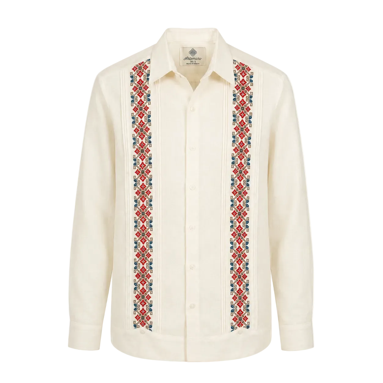 GUAYABERA ALBA HUESO