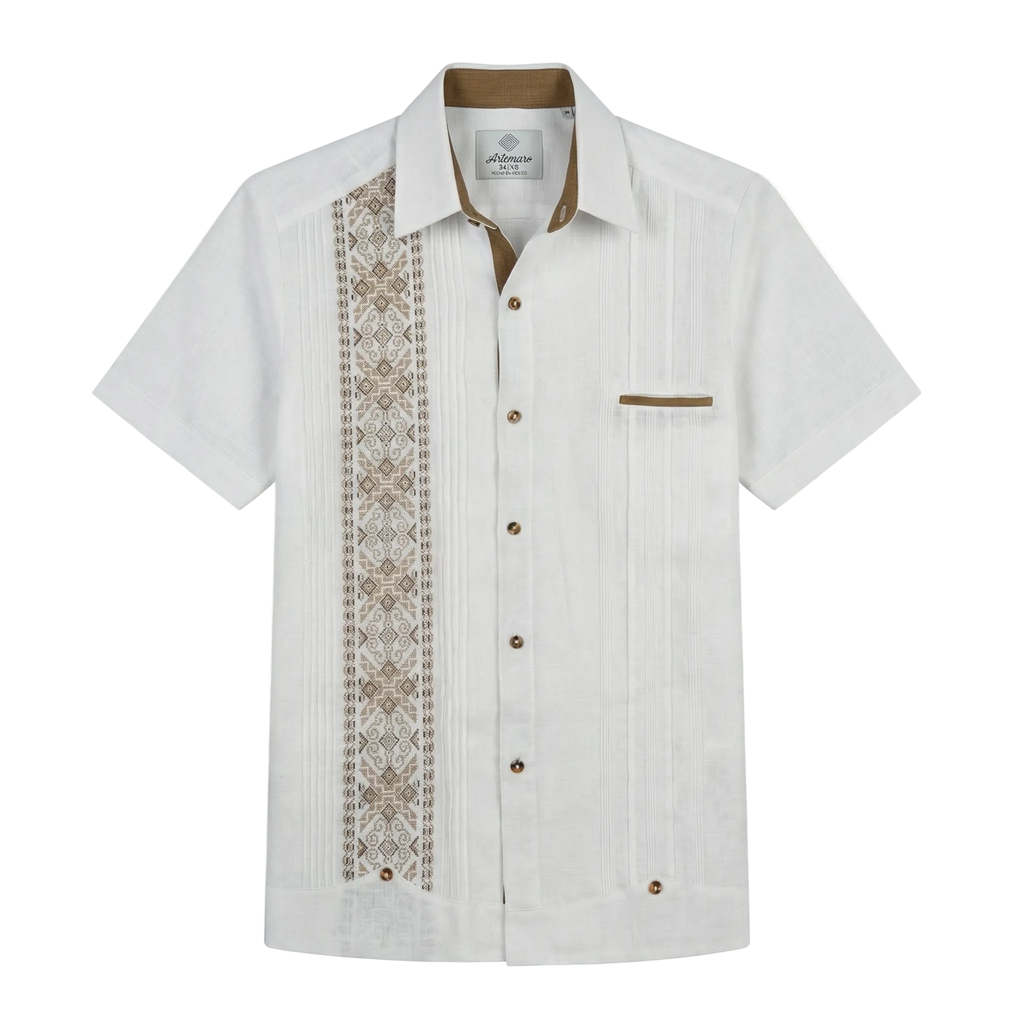 GUAYABERA ALETA BLANCA