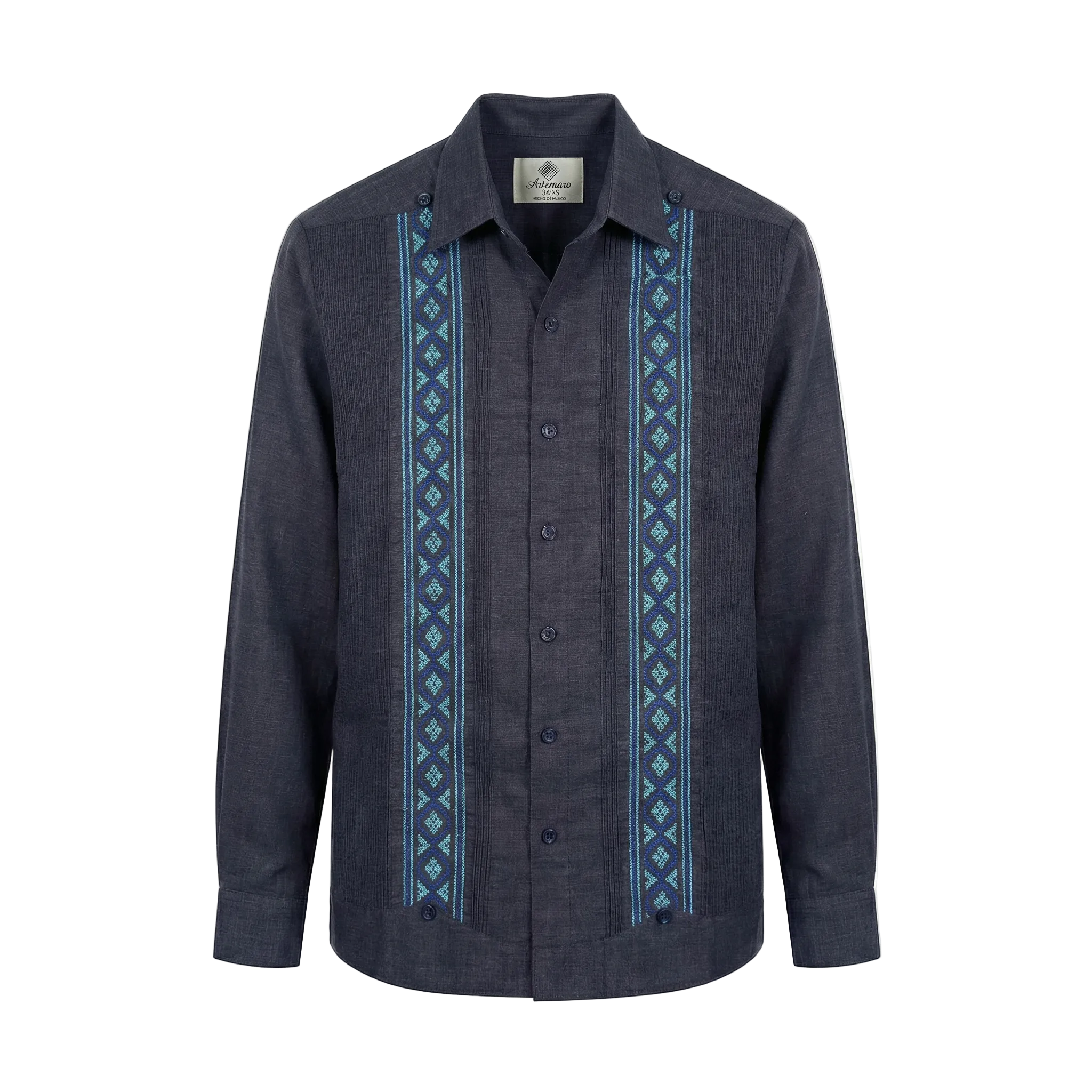 GUAYABERA ALEX MEZCLILLA