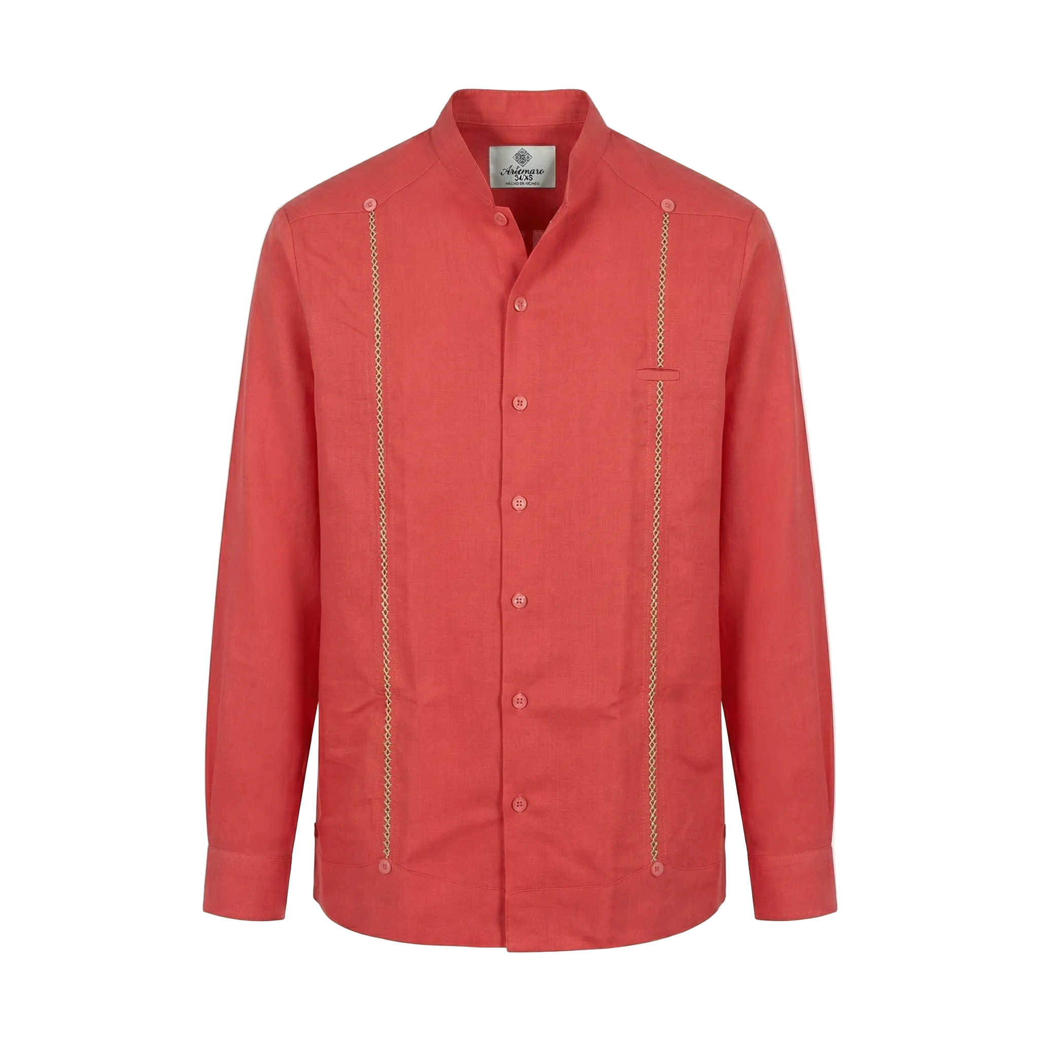 GUAYABERA ALLENDE CORAL MAO