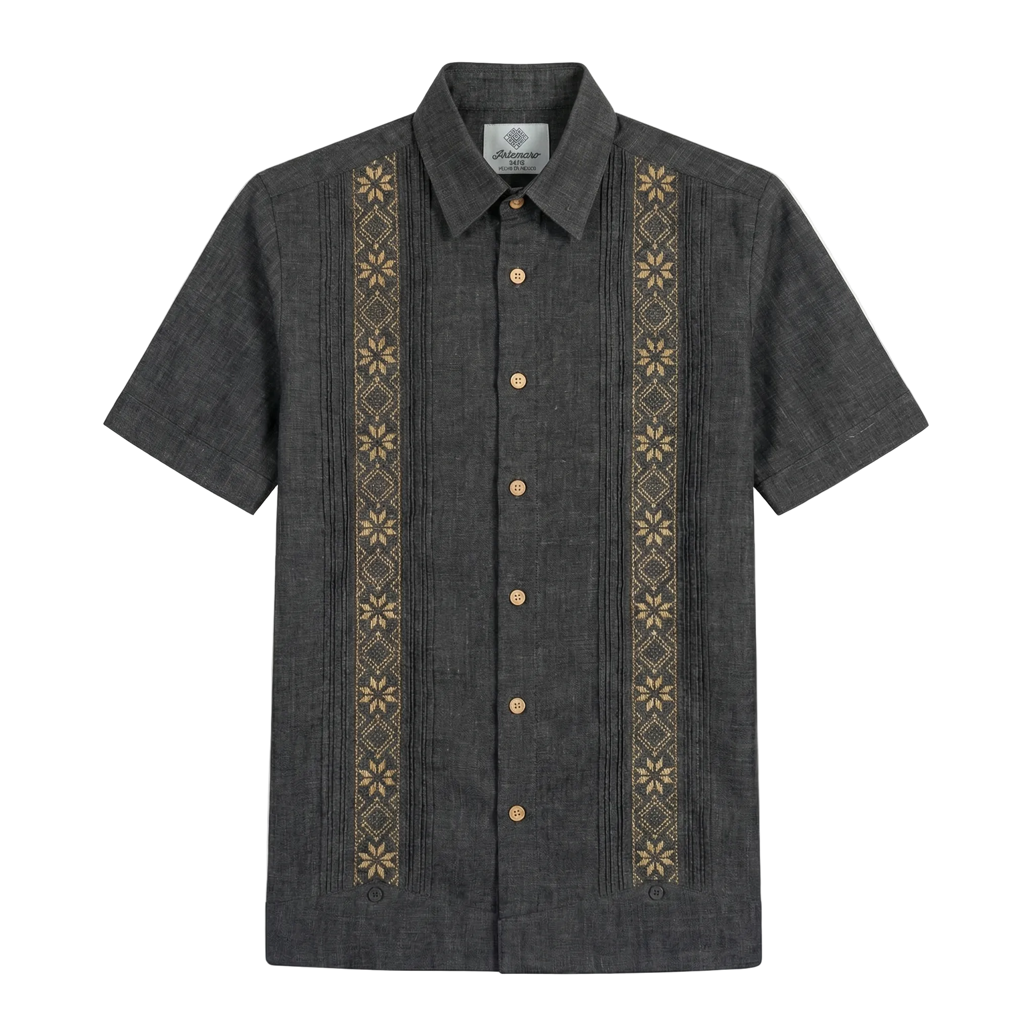 GUAYABERA ANDRÉ MEZCLILLA