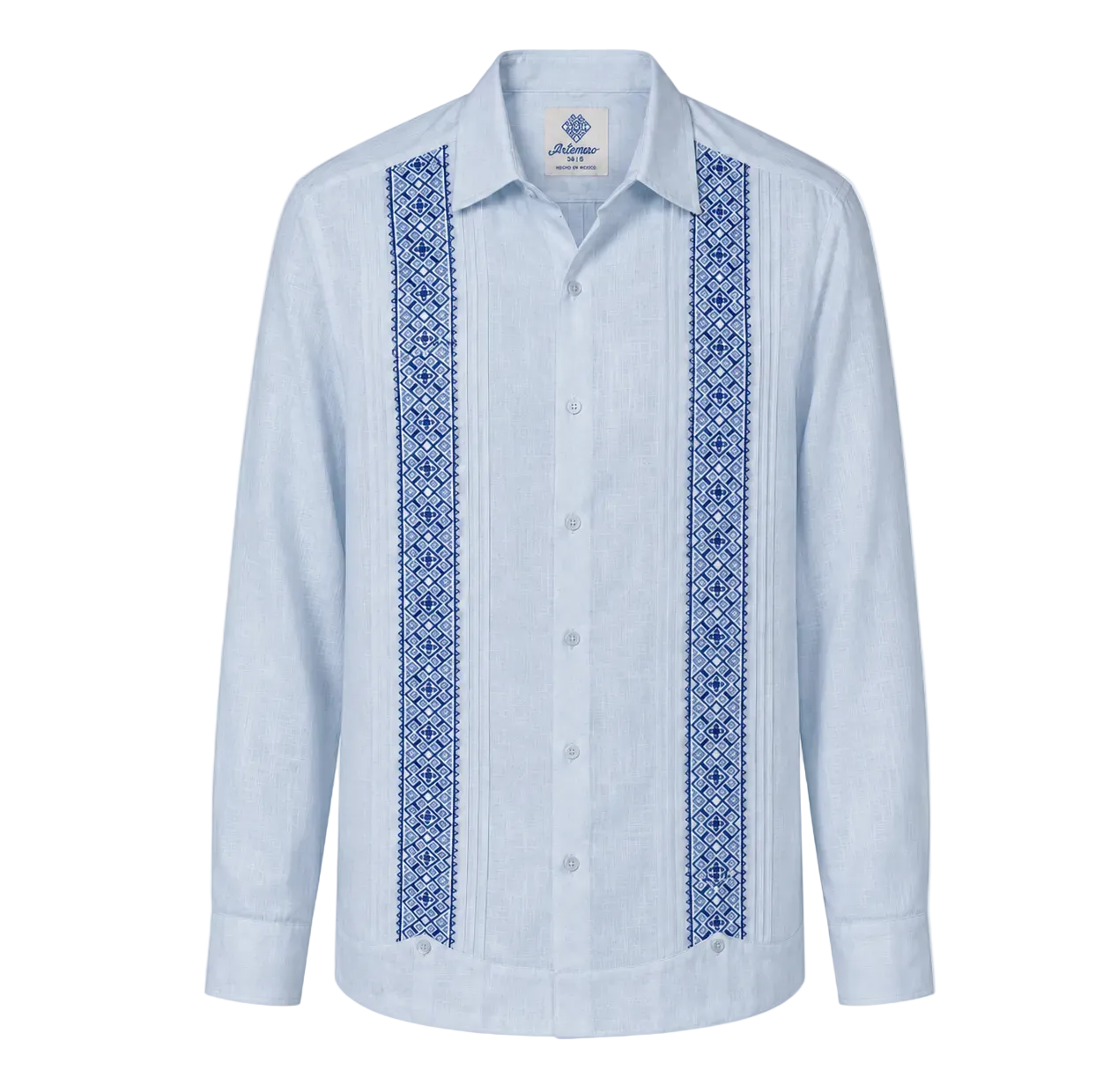 GUAYABERA ARTEMARO CELESTE