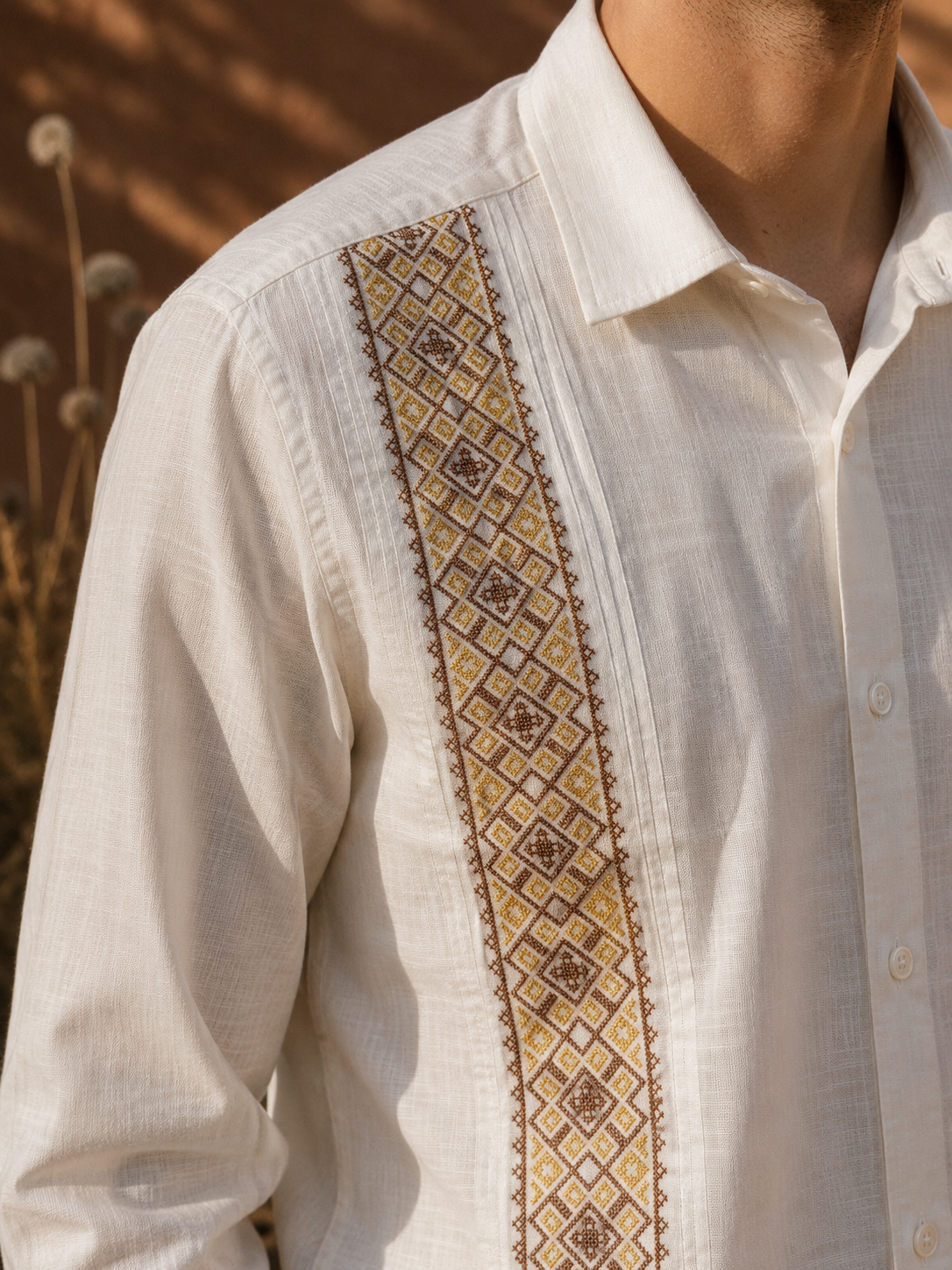 GUAYABERA ARTEMARO BLANCA
