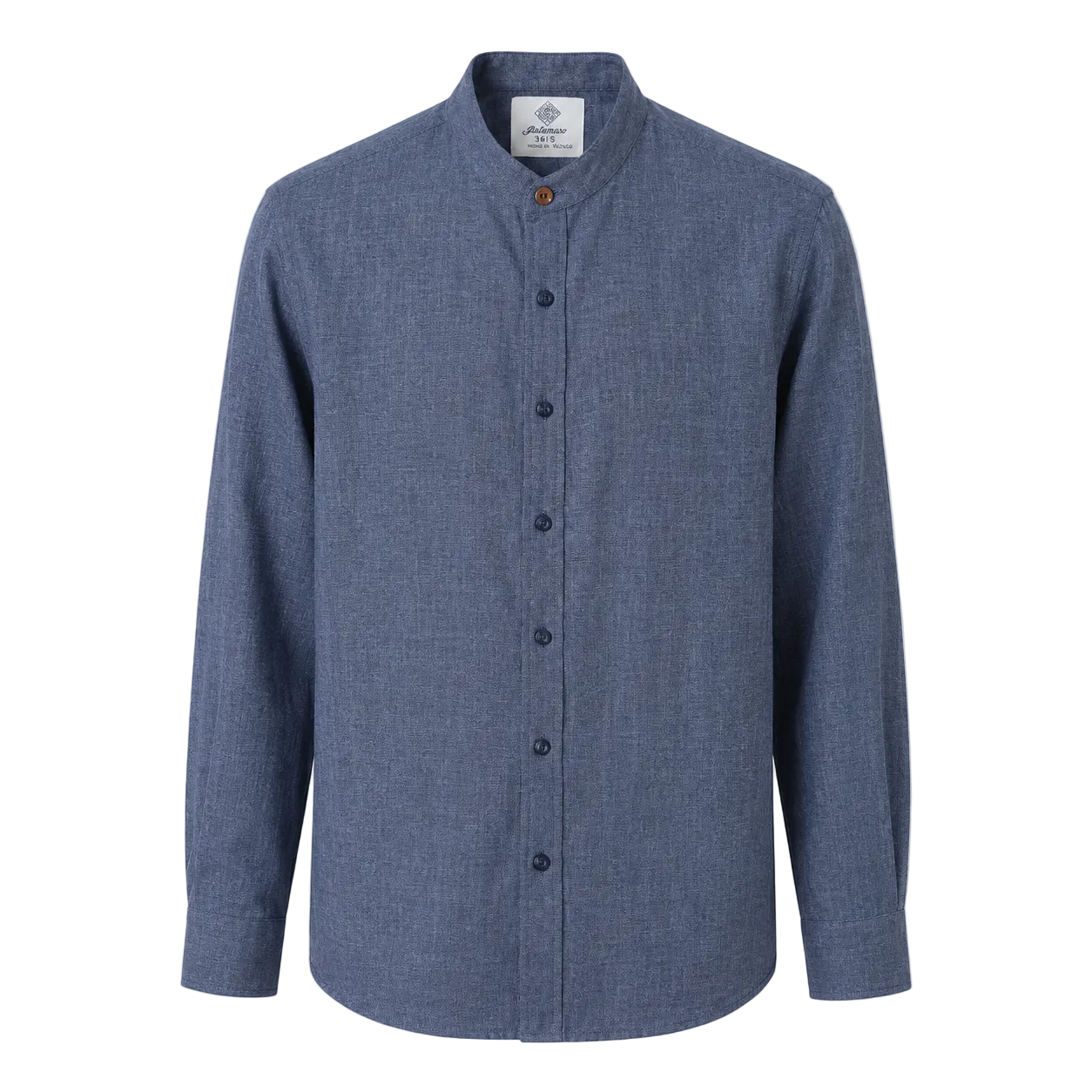 CAMISA MAO AZUL GRAFITO