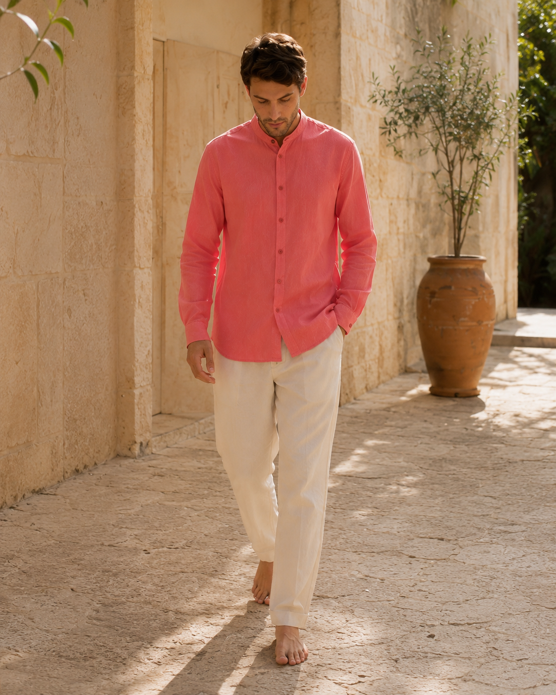 CAMISA MAO CORAL NEW