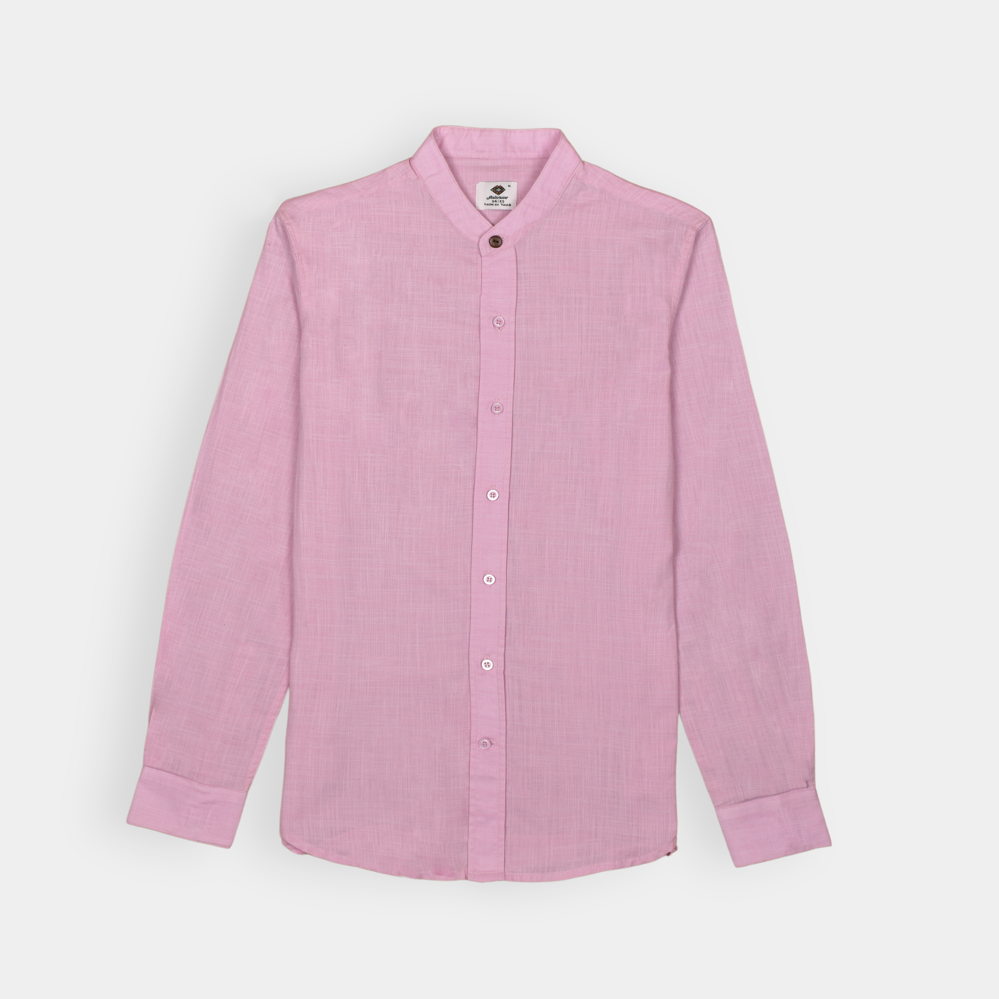 CAMISA ROSA MAO MANGA LARGA