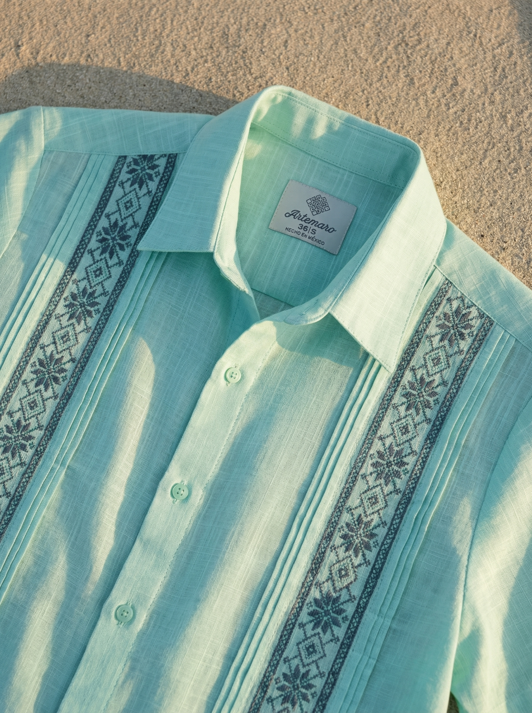 GUAYABERA TULUM AQUA