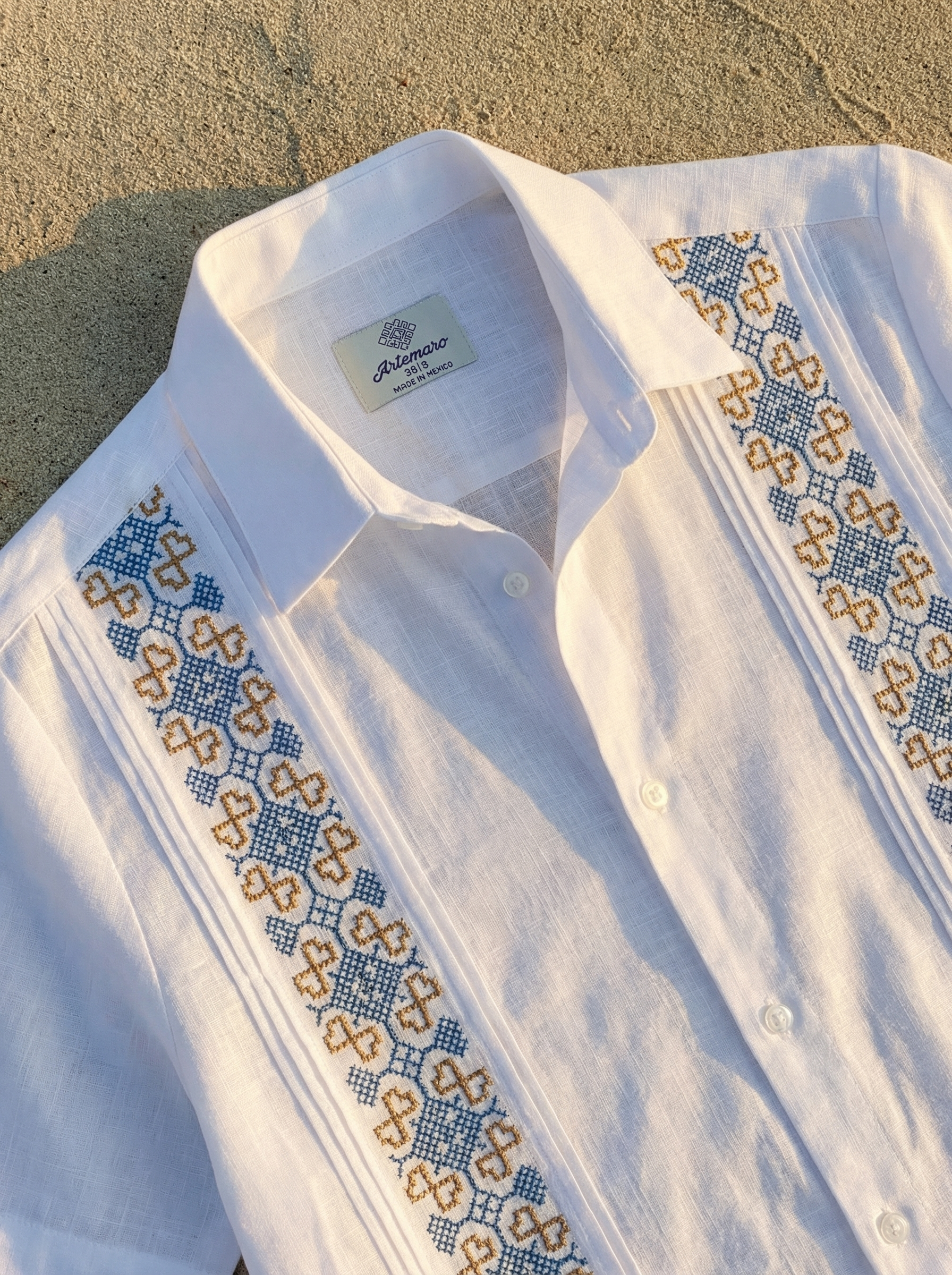 GUAYABERA NAAY BLANCO