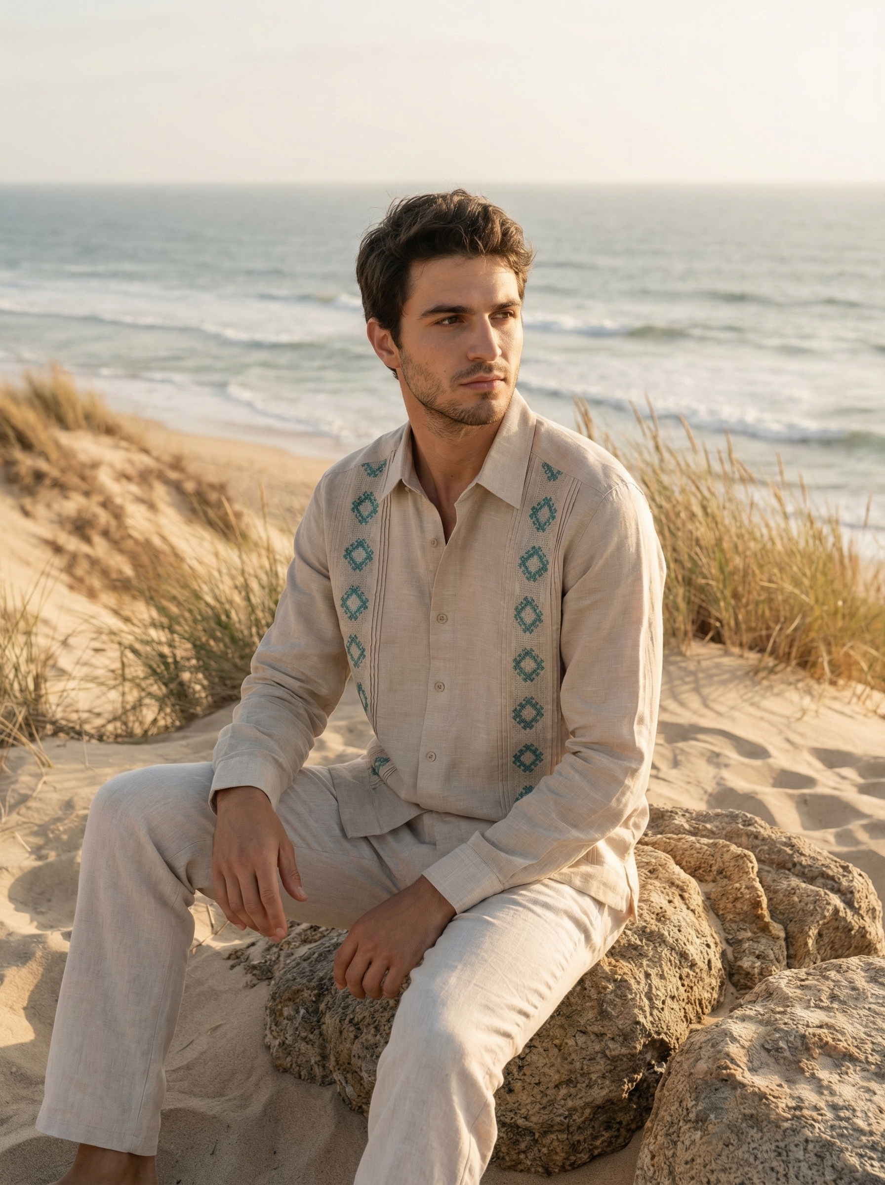 GUAYABERA INTI CAPUCCINO