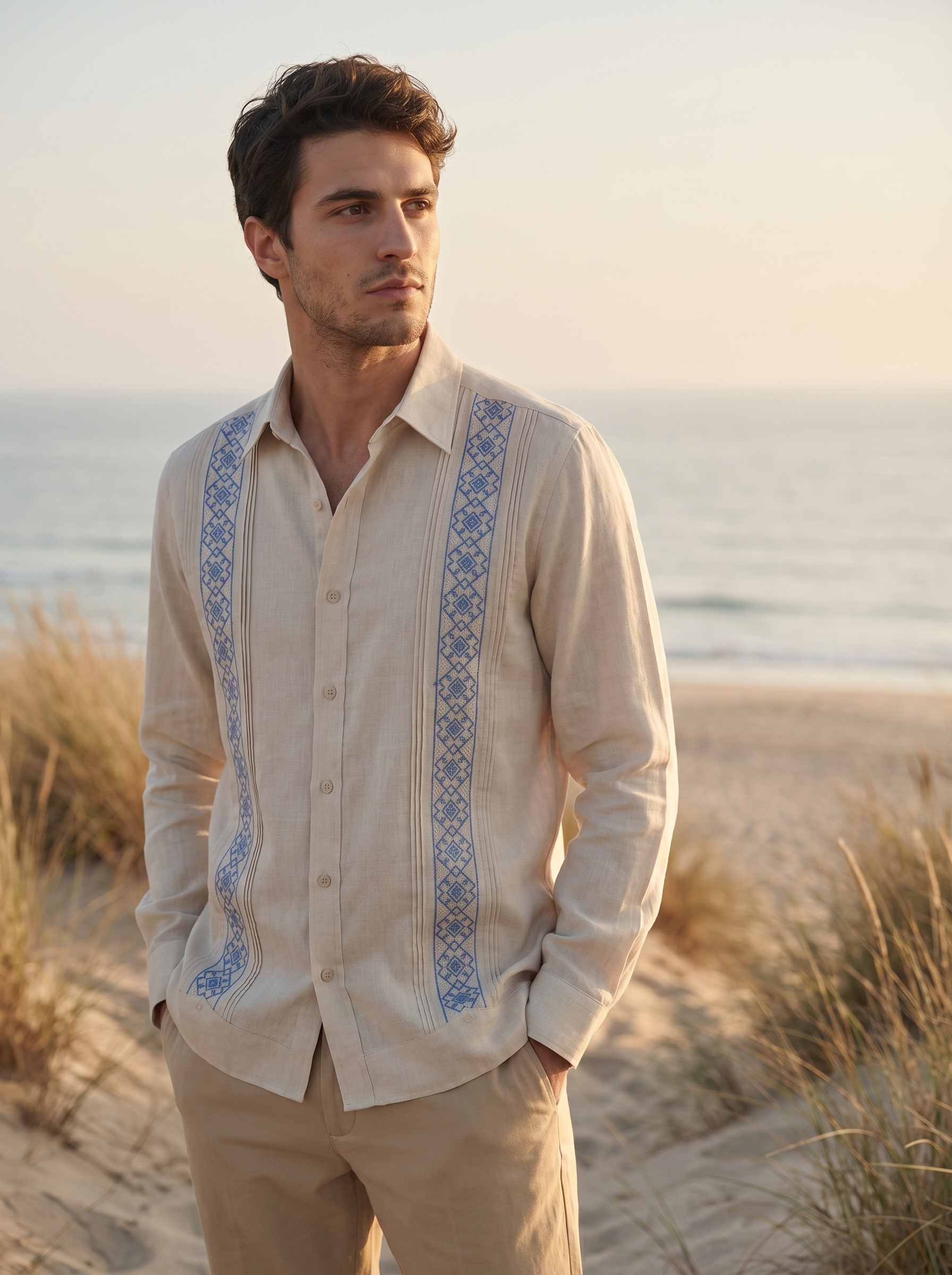 GUAYABERA ARTEMARO BEIGE
