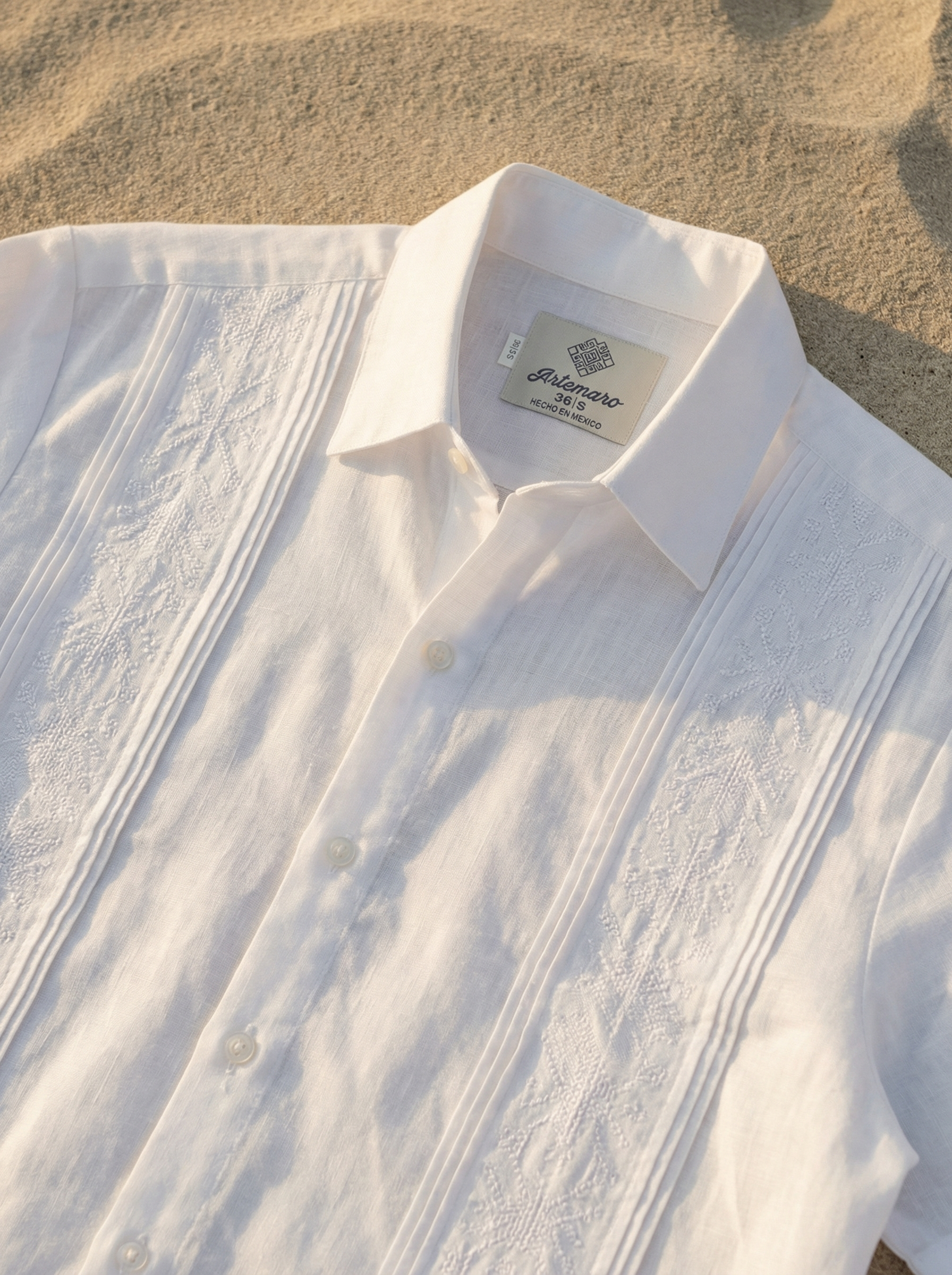 GUAYABERA HABANO BLANCA